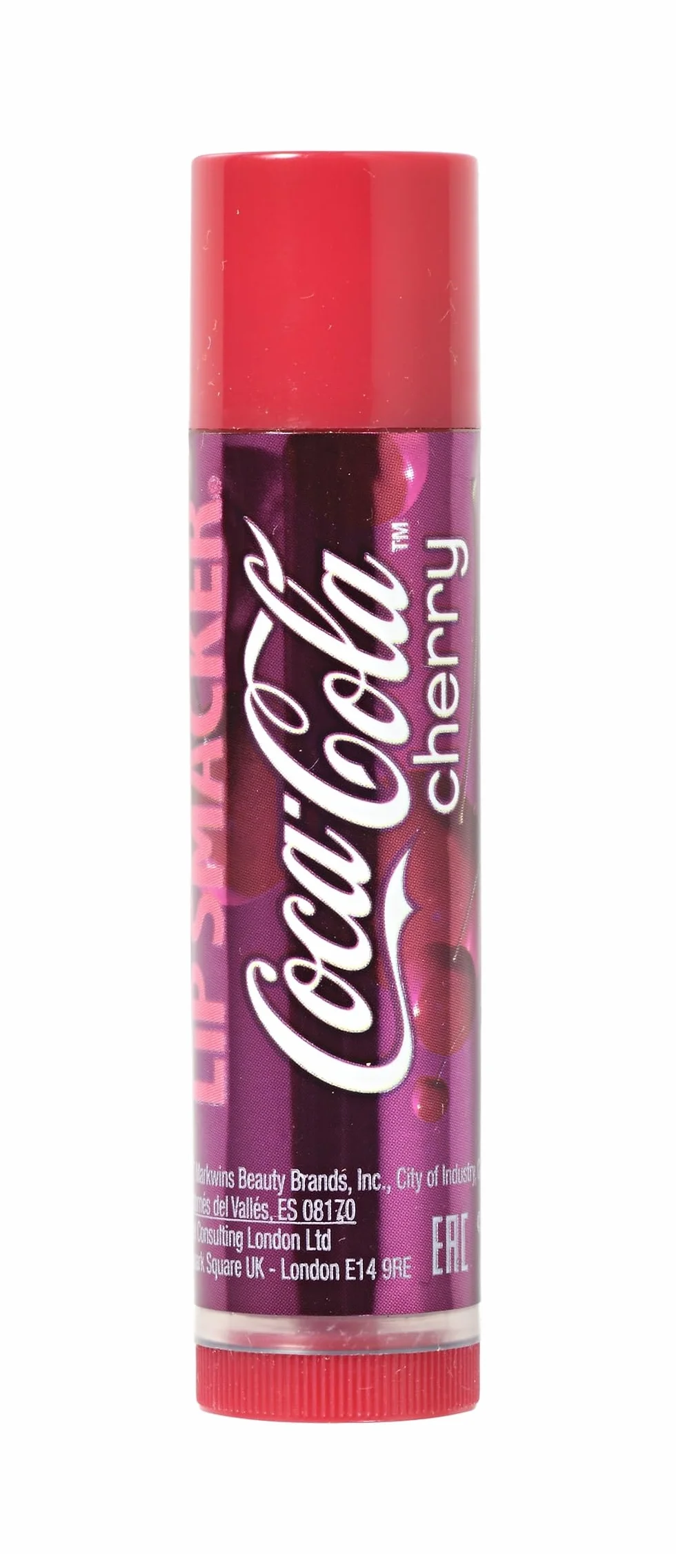 Lip Smacker Coca Cola Baume à Lèvres Cherry Coke Hydratant Blister Unique