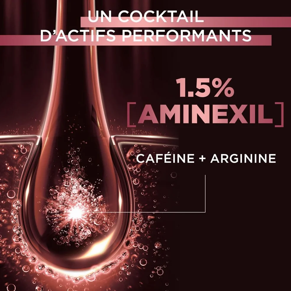 L'Oréal Paris Elsève Sérum Anti-Chute Full Resist Aminexil Caféine Arginine Lot de 3