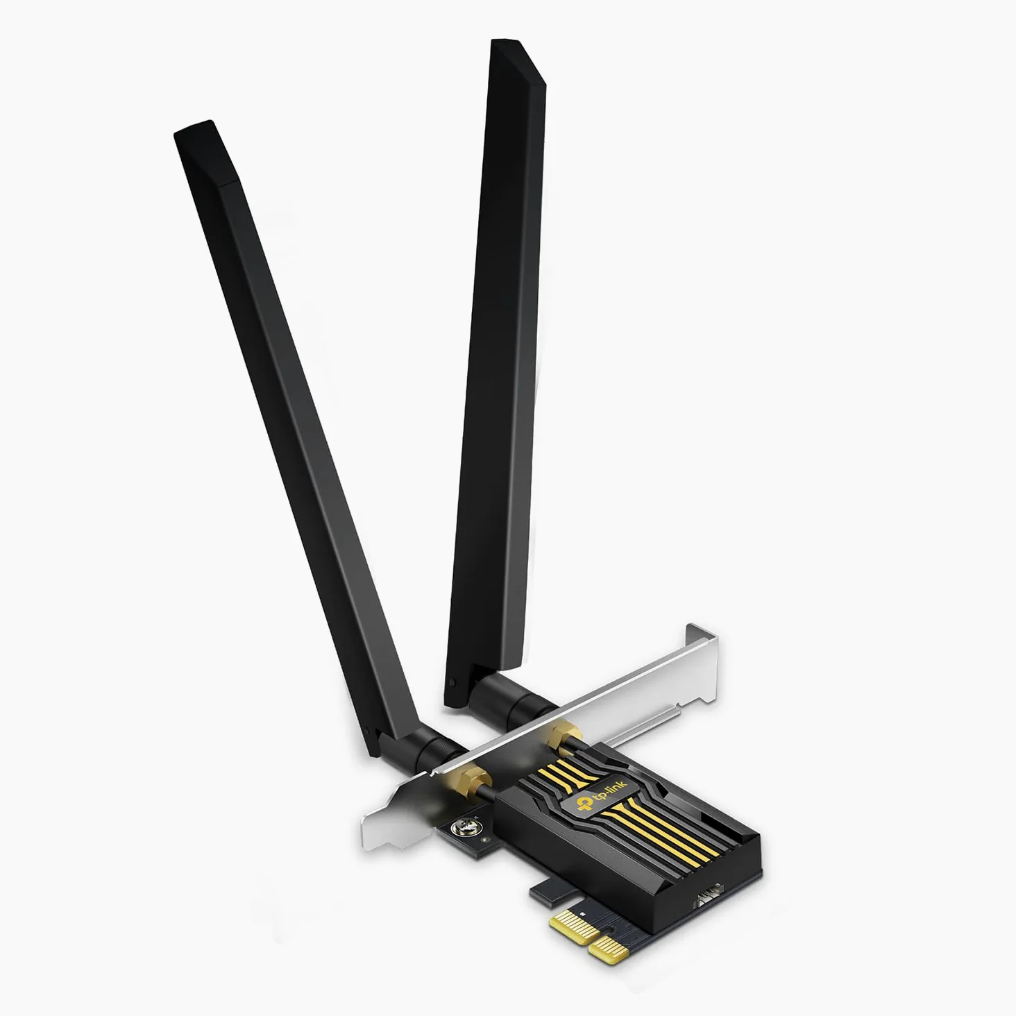 TP-Link - Carte Wi-FI 7 BE6500 PCIe WiFi pour PC de Bureau (Archer TBE400E) - Bluetooth 5.4, WPA3, tribande 2882Mbps, antennes multidirectionnelles et clé USB pour Une Installation Rapide (Uniquement