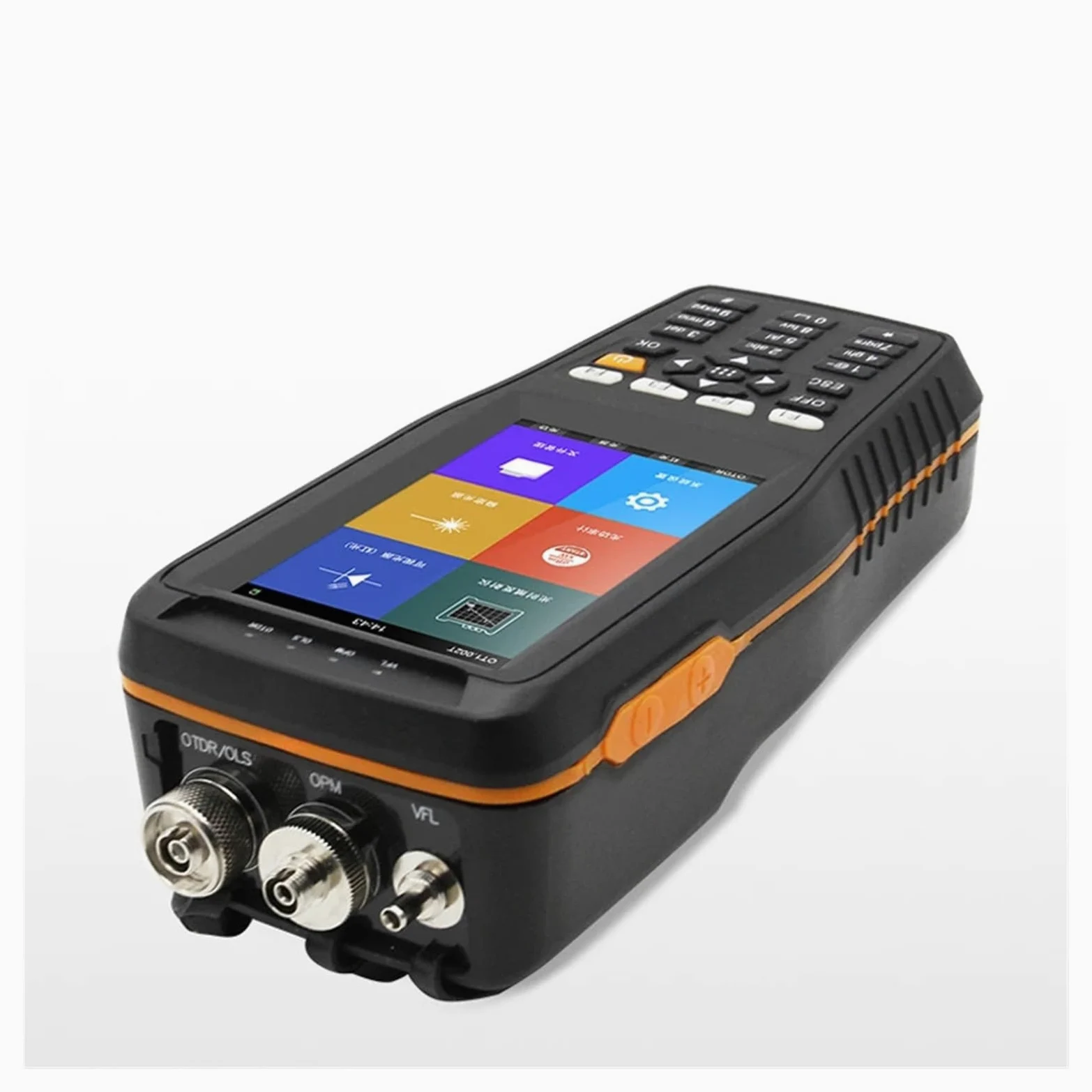 Compteur de puissance de Fiber OTDR 1310 1550 1610NM avec écran tactile de réflectomètre optique de domaine temporel VFL/OPM/OLS(Without Touch Screen)