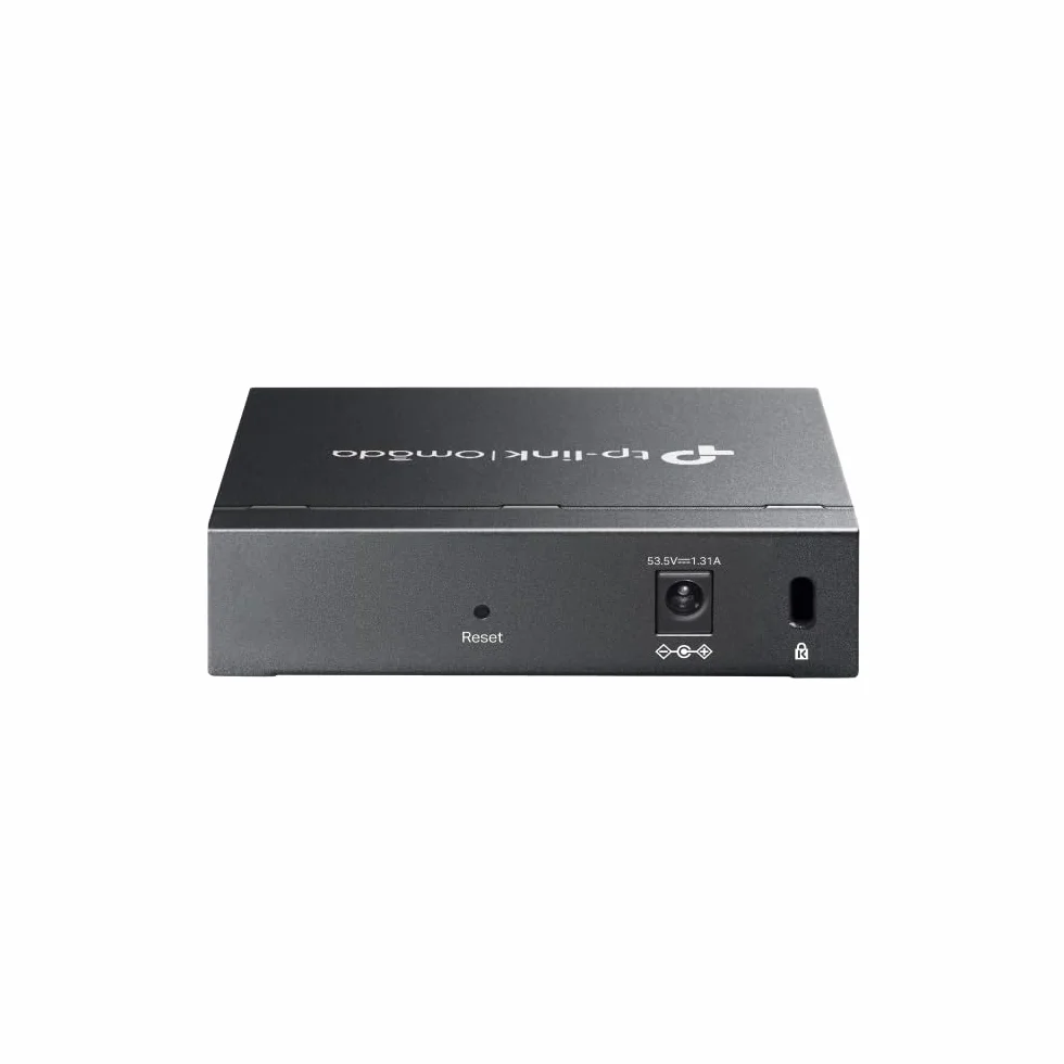 TP-Link Omada Switch PoE 5 Ports Gigabit Manageable, 4 Ports PoE+, 65W, Switch RJ45 Boitier métal, Silencieux, Gestion centralisée du Cloud, idéal PME, ES205GP