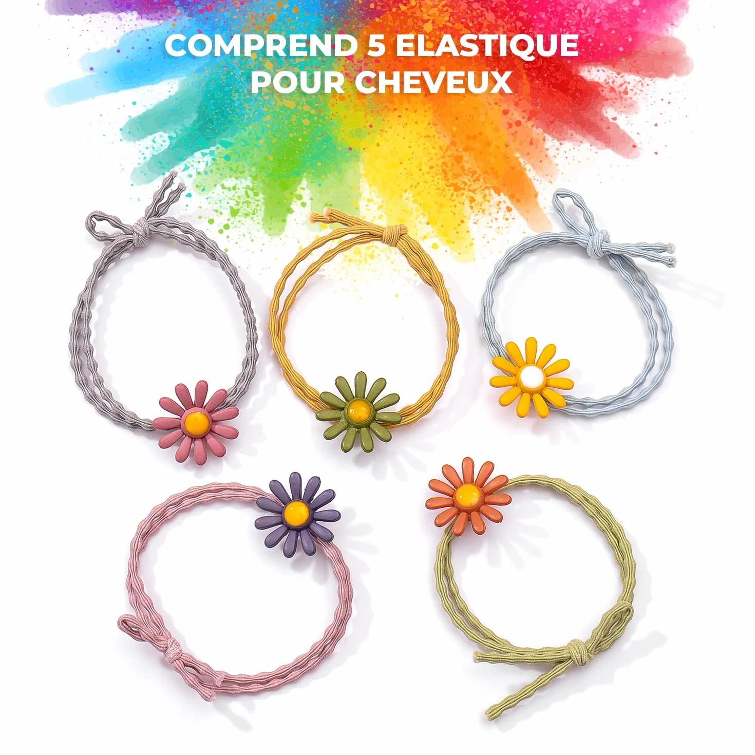 Magicat Peigne à Craie pour Cheveux Set - 10 Couleurs Lavables pour Enfants