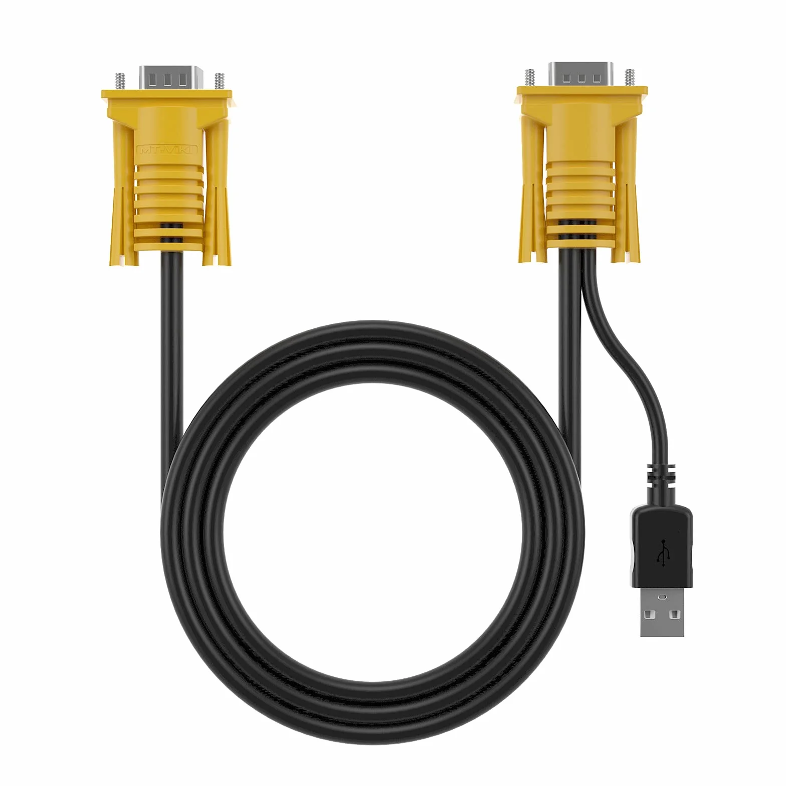 Câble USB VGA KVM 2 en 1 3 m pour commutateur KVM