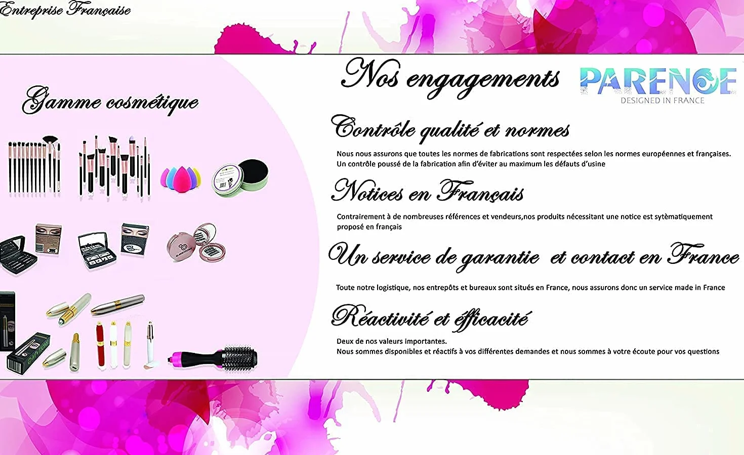 PARENCE Lot de 20 Brosses Fard à Paupières Jetables