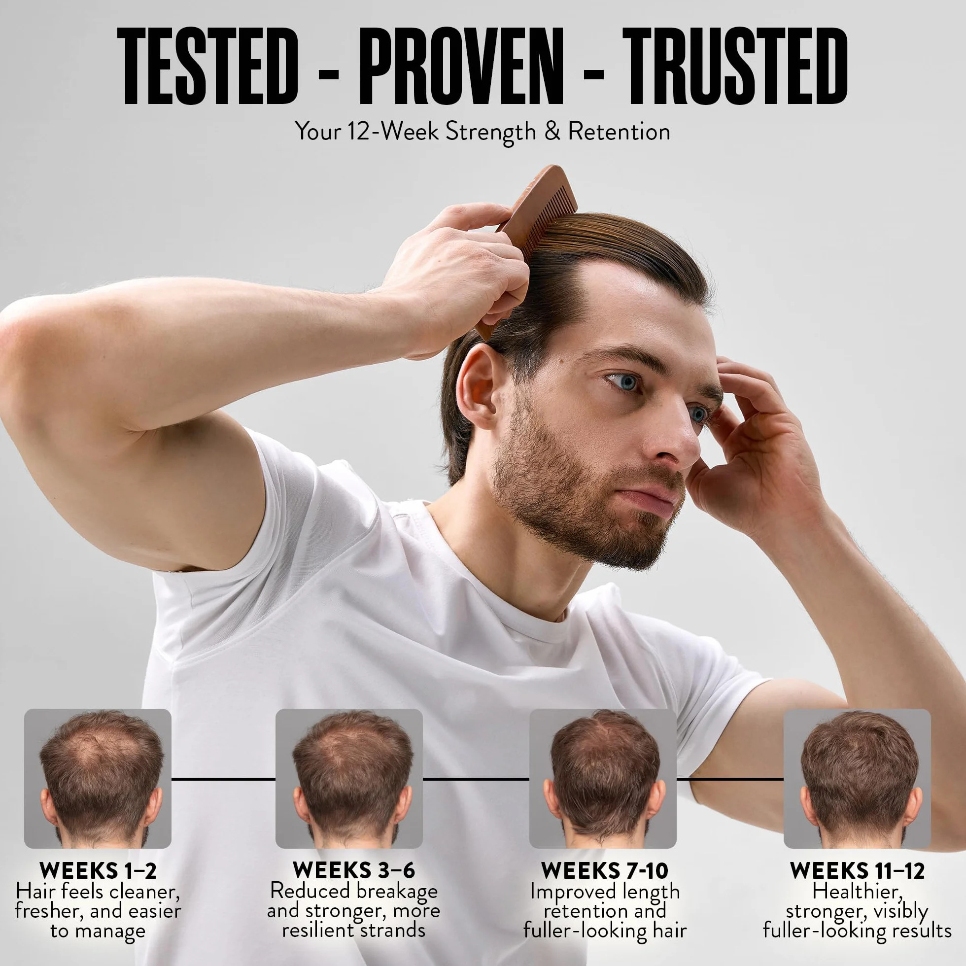 Watermans shampooing croissance capillaire sans sulfate caféine biotine huile d'argan allantoïne romarin