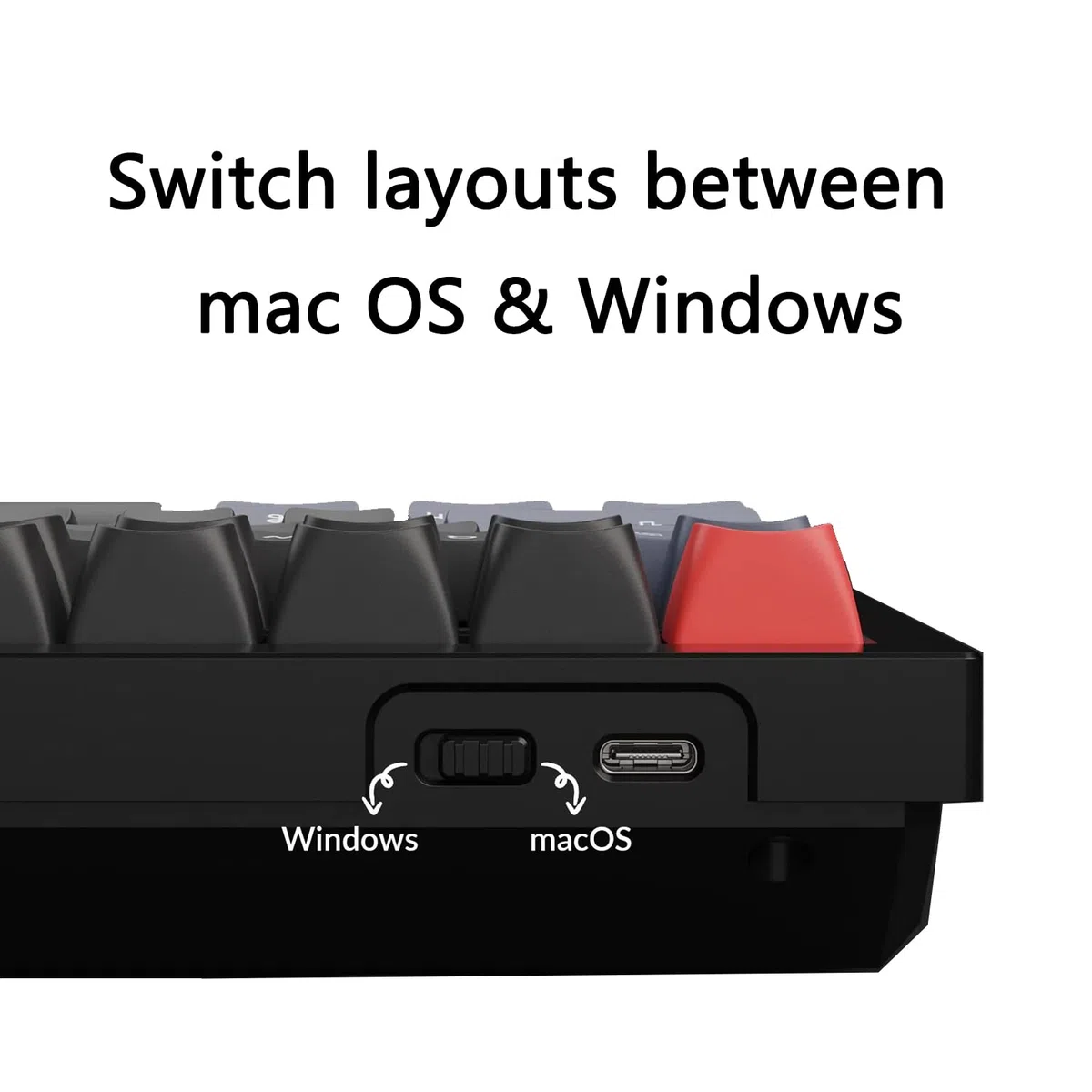 Keychron K10 Pro 100% Mise en Page Clavier Mécanique sans Fil Personnalisé, Taille réelle Hot-Swap QMK/Via Programmable, Cadres en K Pro Marron Switch pour Mac/Windows/Linux