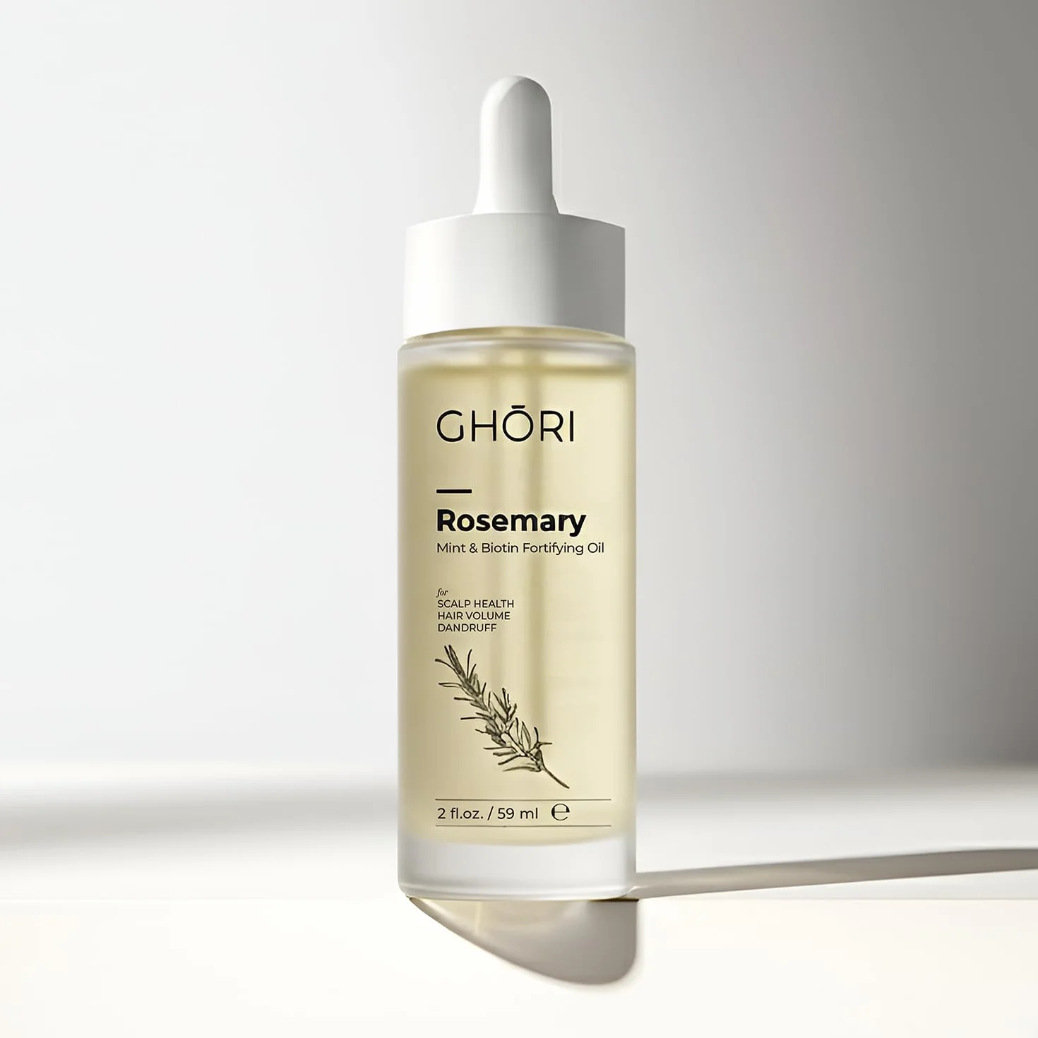 Rosemary Mint & Biotin Fortifying Hair Oil for Hair Growth & Scalp 59 ml