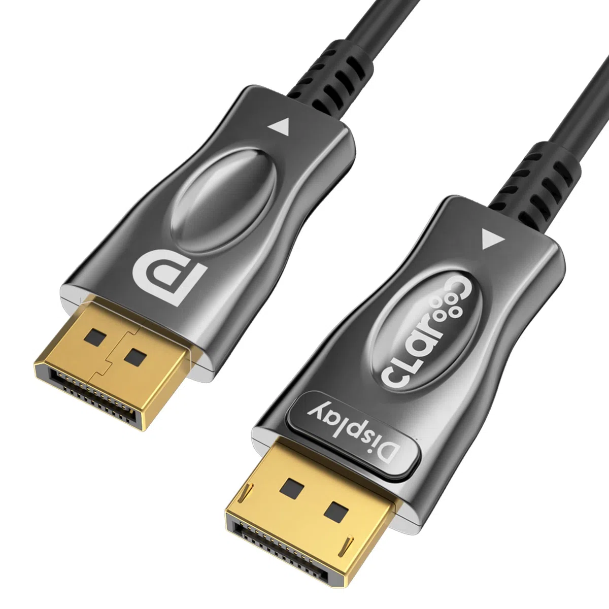 Câble DisplayPort 8K @ 60 Hz, 4K @ 144 Hz | Câble optique actif AOC | Display Stream Compression 1.2 (DSC), FEC, Dynamic HDR, HDR10, échantillonnage 4:4:4 | longueur 15 m