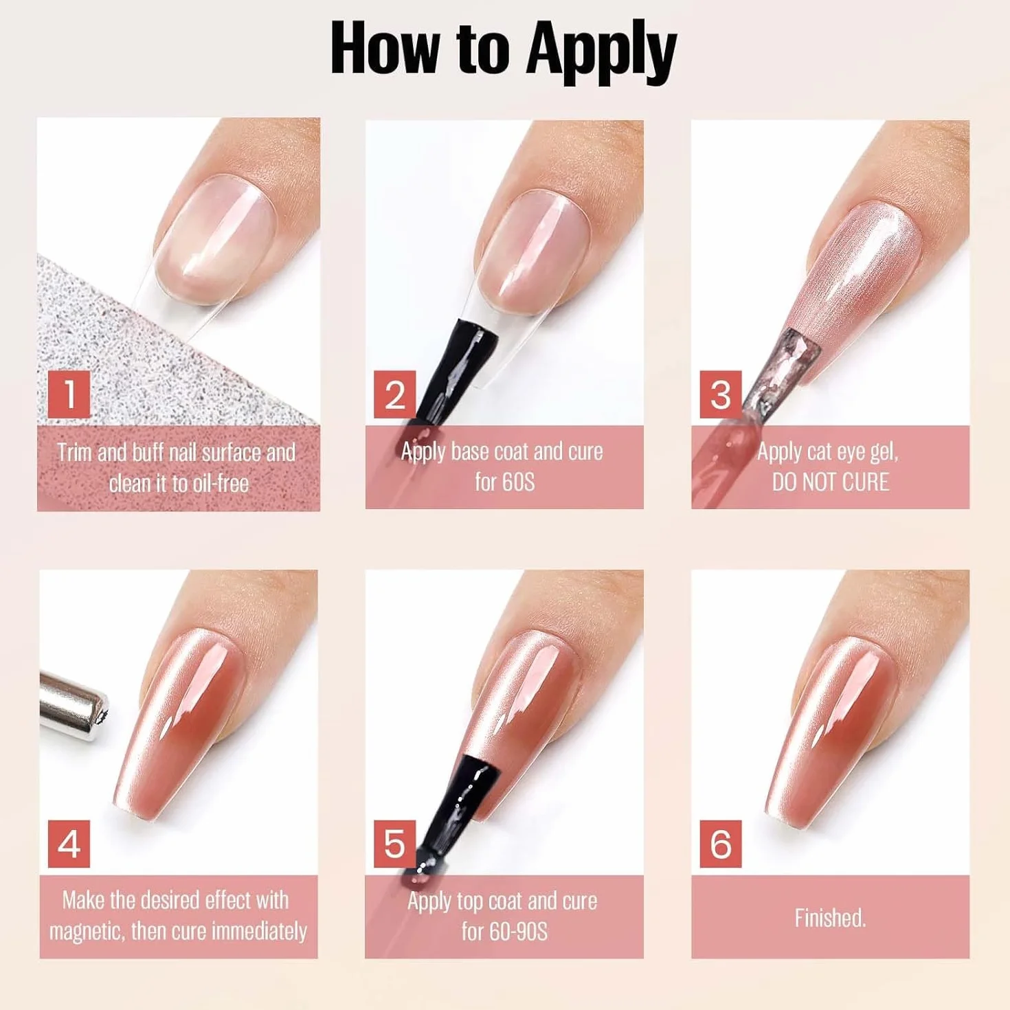 Senvenski Gelée Vitrail Cat Eye Vernis Semi Permanent 15ml Oeil de Chat Magnétique Gel 3D Holographique Brillant Translucide