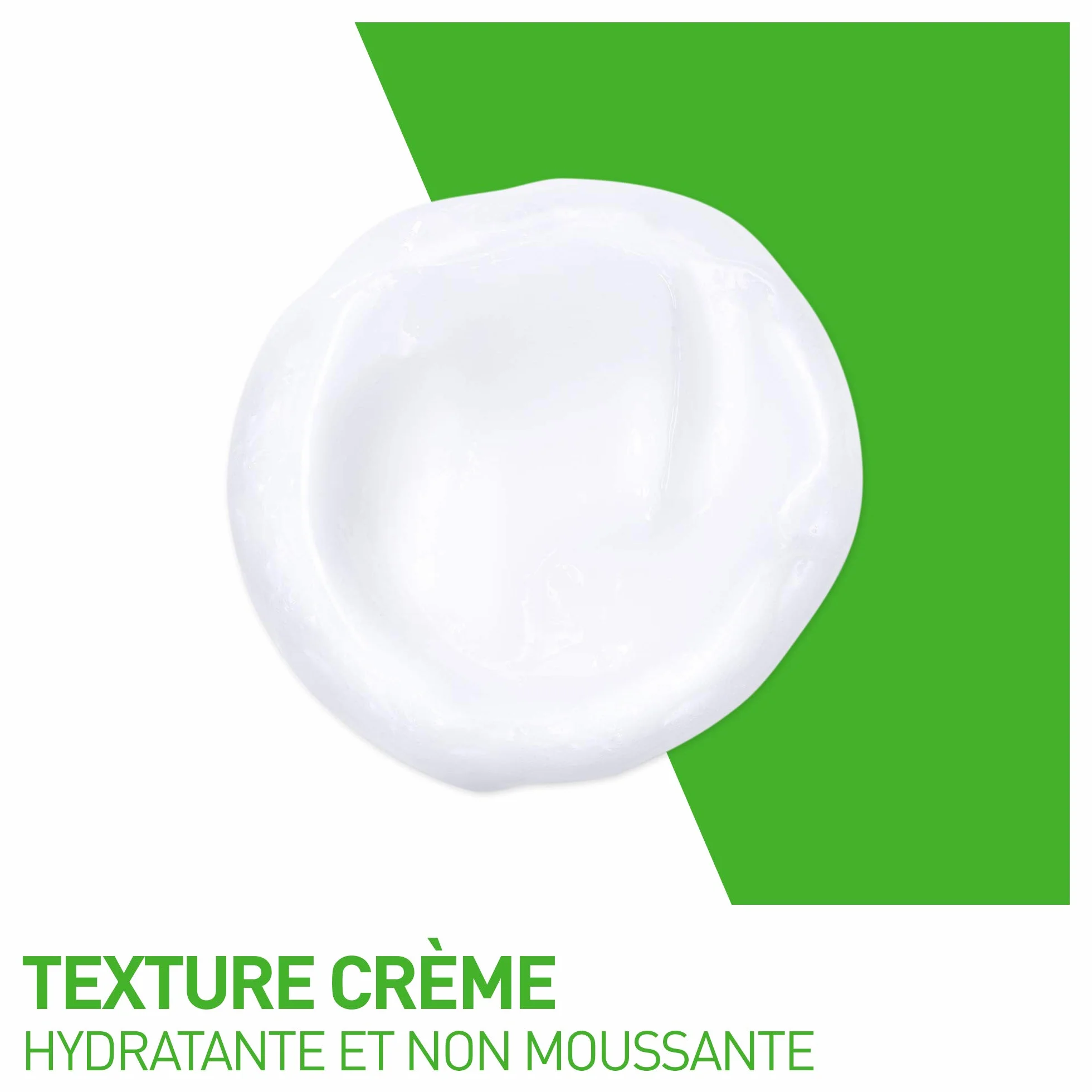 CeraVe Crème Lavante Hydratante Visage & Corps 562 ml Aux 3 Céramides Essentiels + Acide Hyaluronique Peau Normale à Sèche