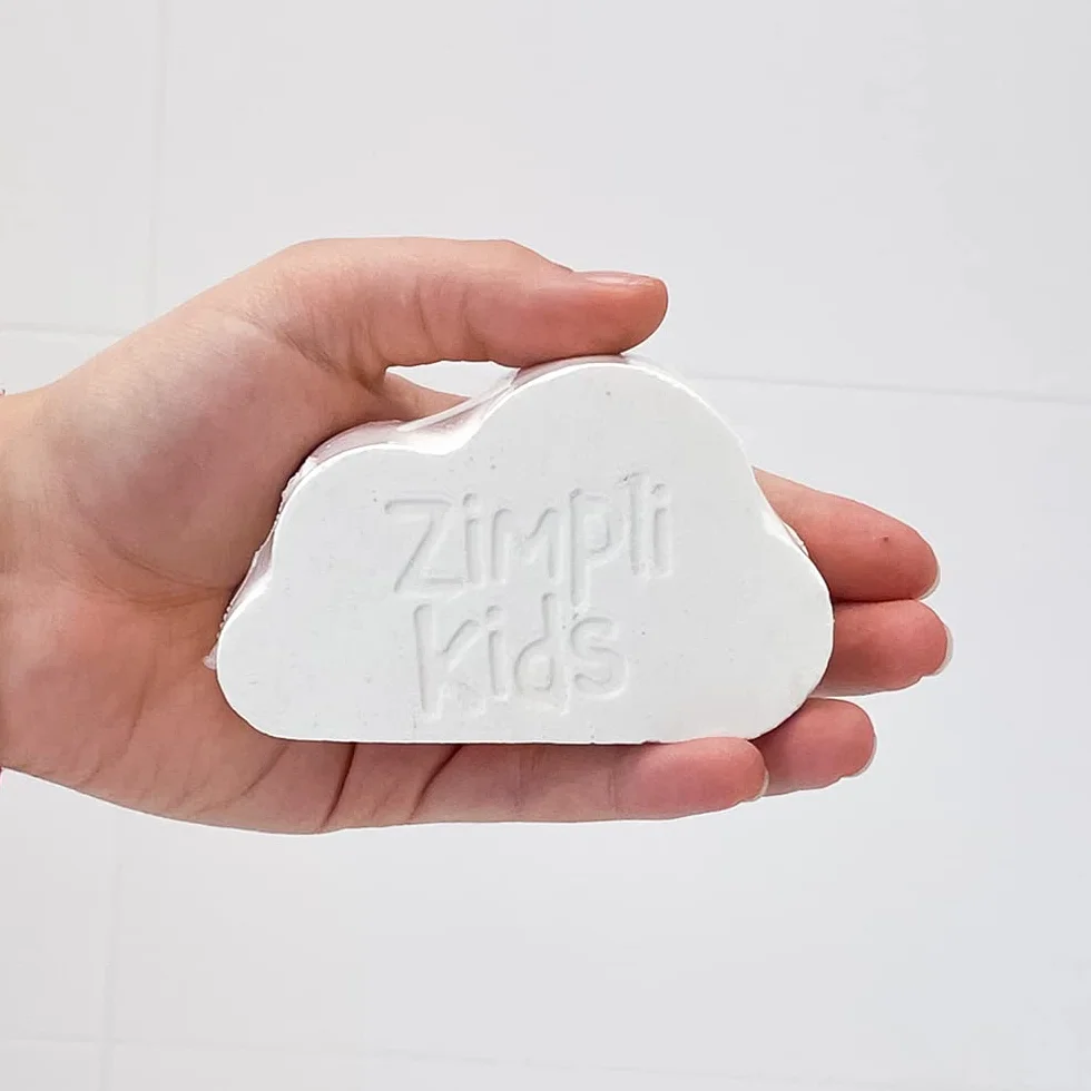 Lot de 3 Grandes Bombes de Bain Nuage Arc-en-ciel Baff Bombz, Effervescentes