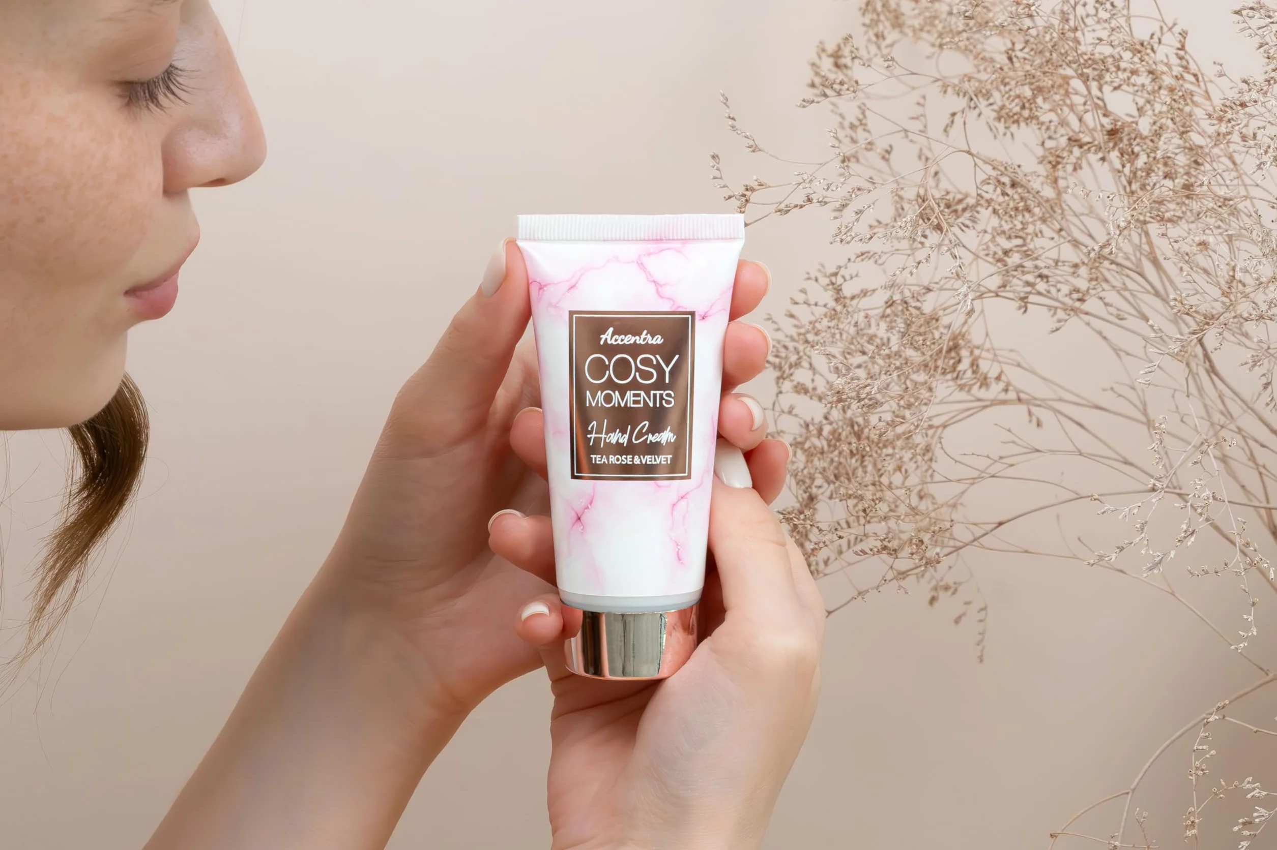 Accentra COSY MOMENTS Set de bain et de douche rose Coffret cadeau bien-être 7 pièces