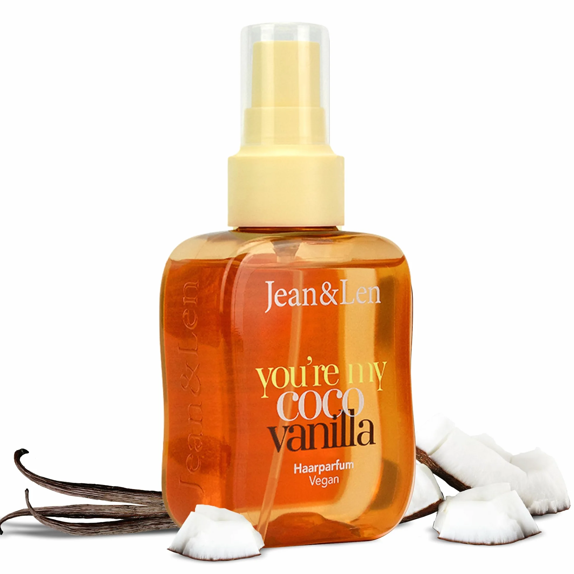 Jean & Len parfum pour cheveux you're my coco vanilla 105 ml