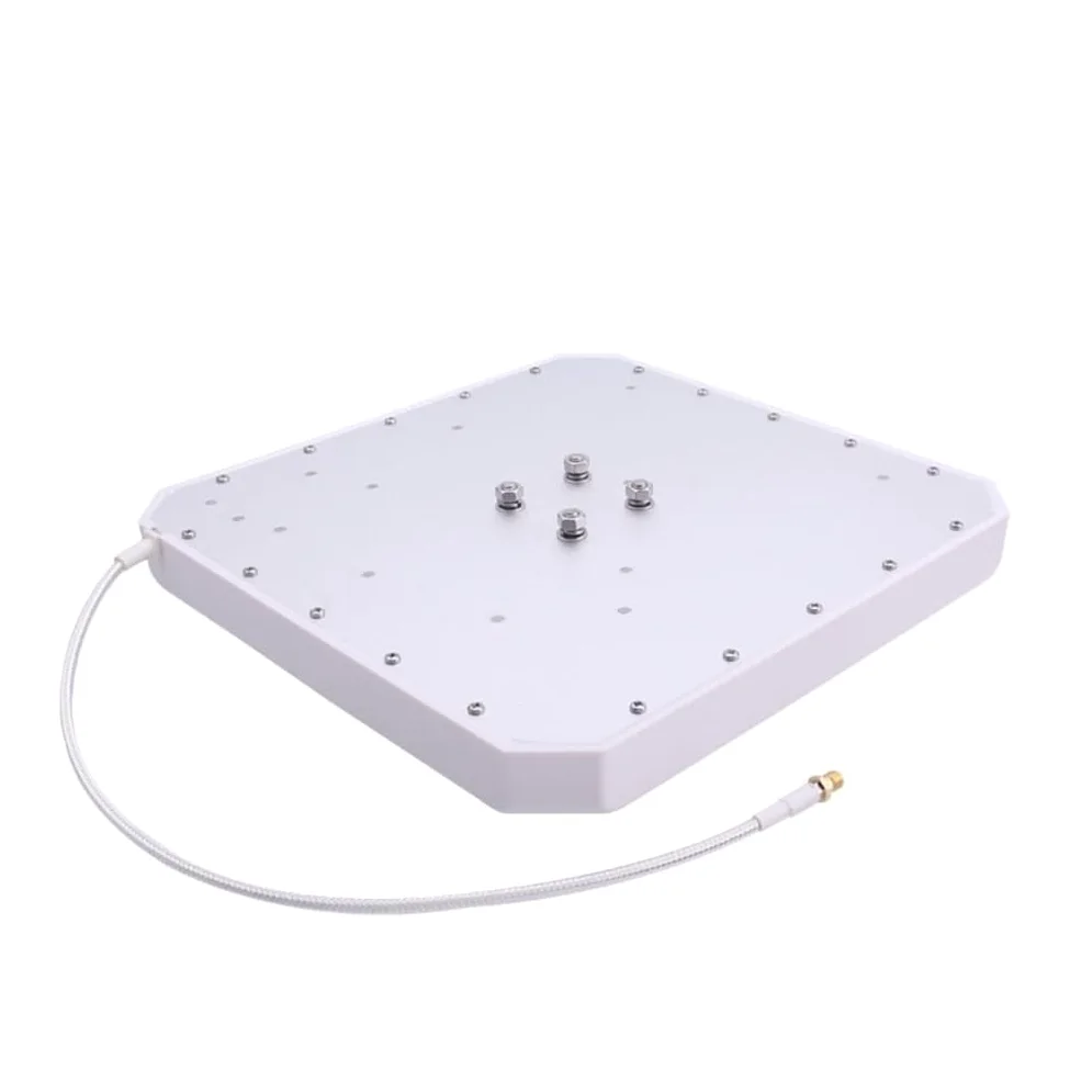 868MHz-915MHz High-Frequency Directional Flat Panel Antenna Compatible with RFID/UHF Tag Reading/Writing and WiFi Bridge
