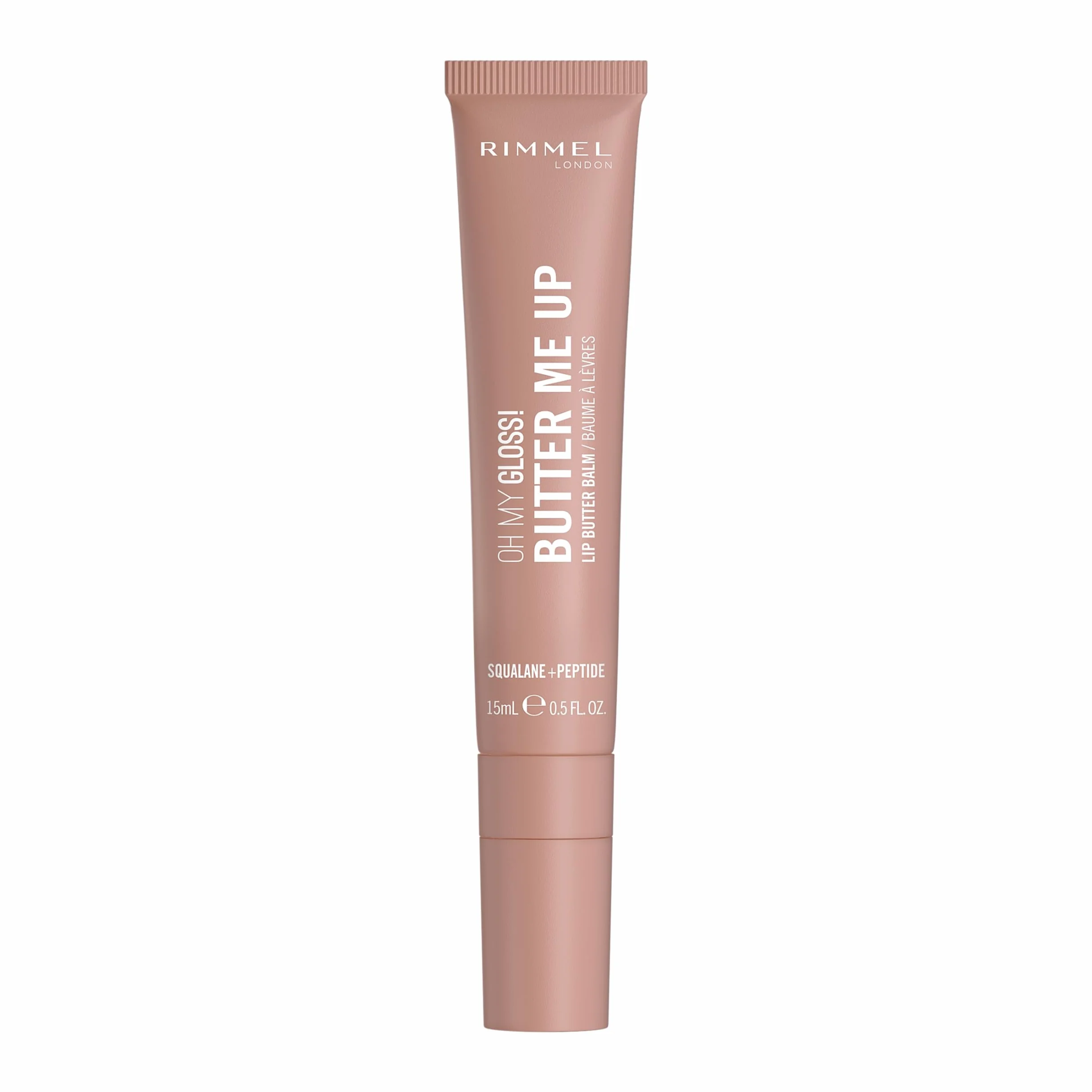 Rimmel London Oh My Gloss Butter Me Up Baume à lèvres 002 Latte Delight 15 ml