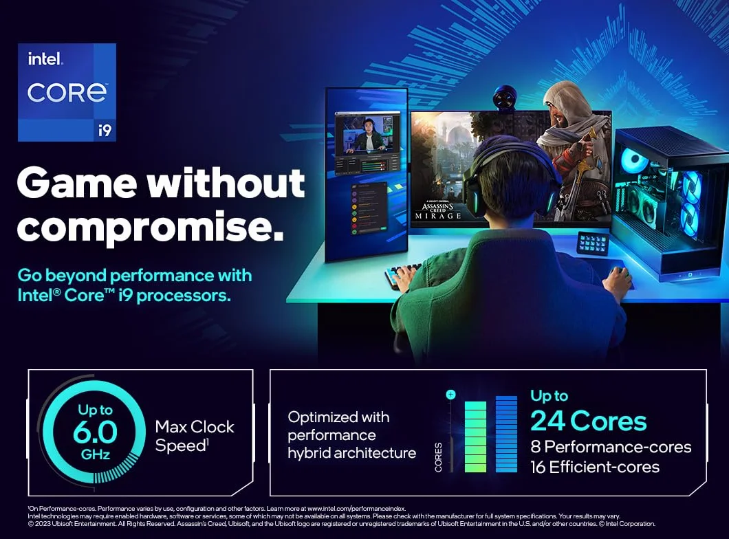 Intel Core i9-14900K CPU LGA1700 Box 24 Cores 32 Threads 36M Cache