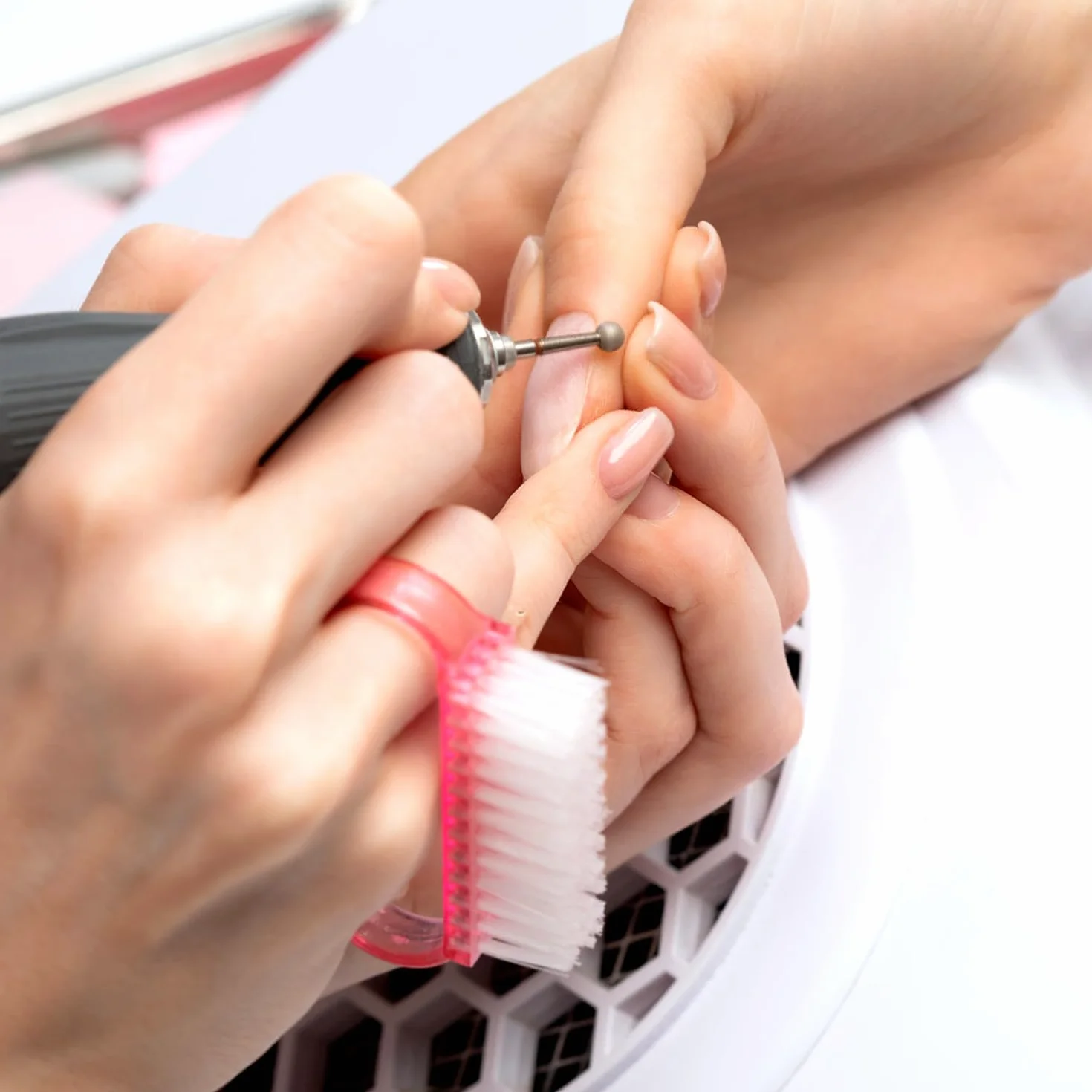 Brosse à Ongles 24 Pièces, Brosse de Nettoyage pour Récurer Les Ongles, Outil Nail Art