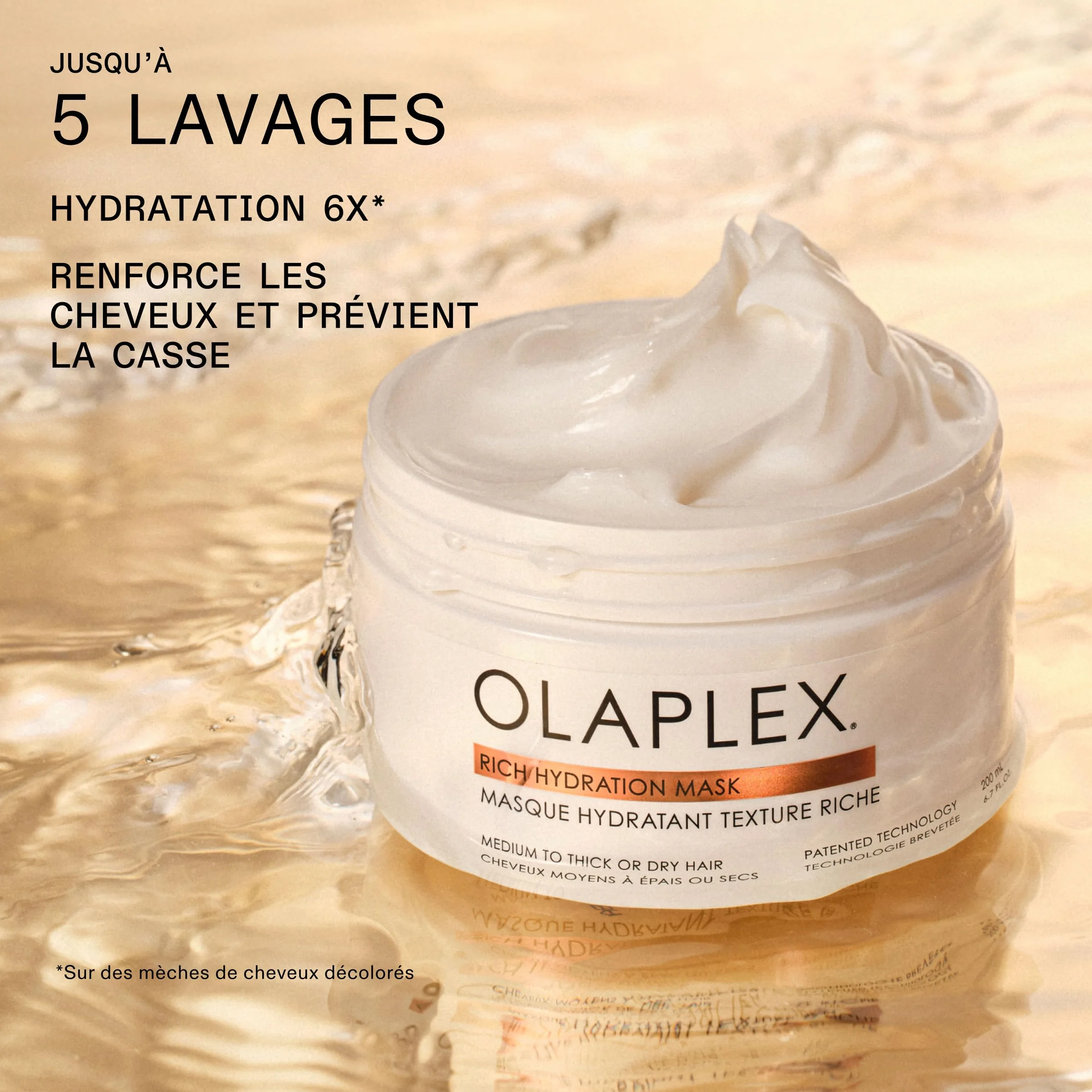 Olaplex Masque hydratant riche pour cheveux secs à épais