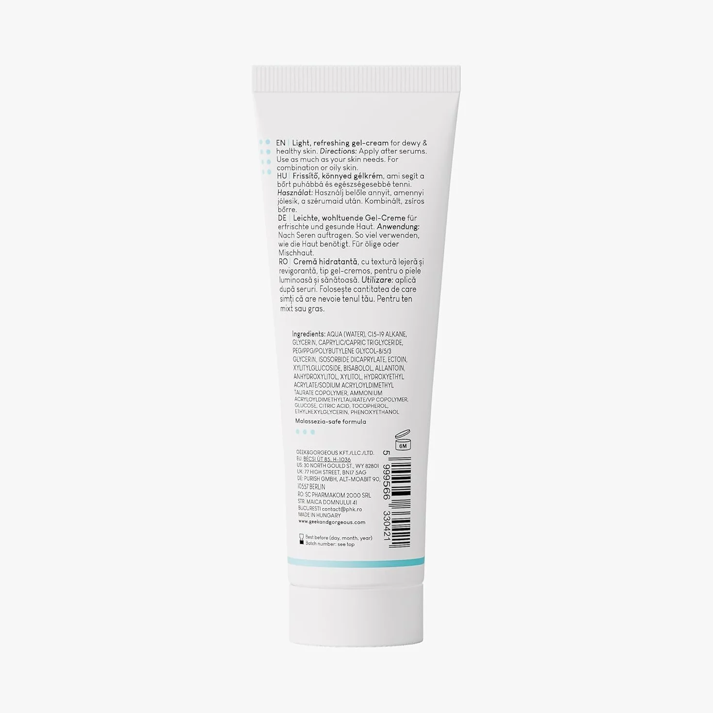Geek & Gorgeous Hydration Station Gel-Crème Hydratant 50 ml
