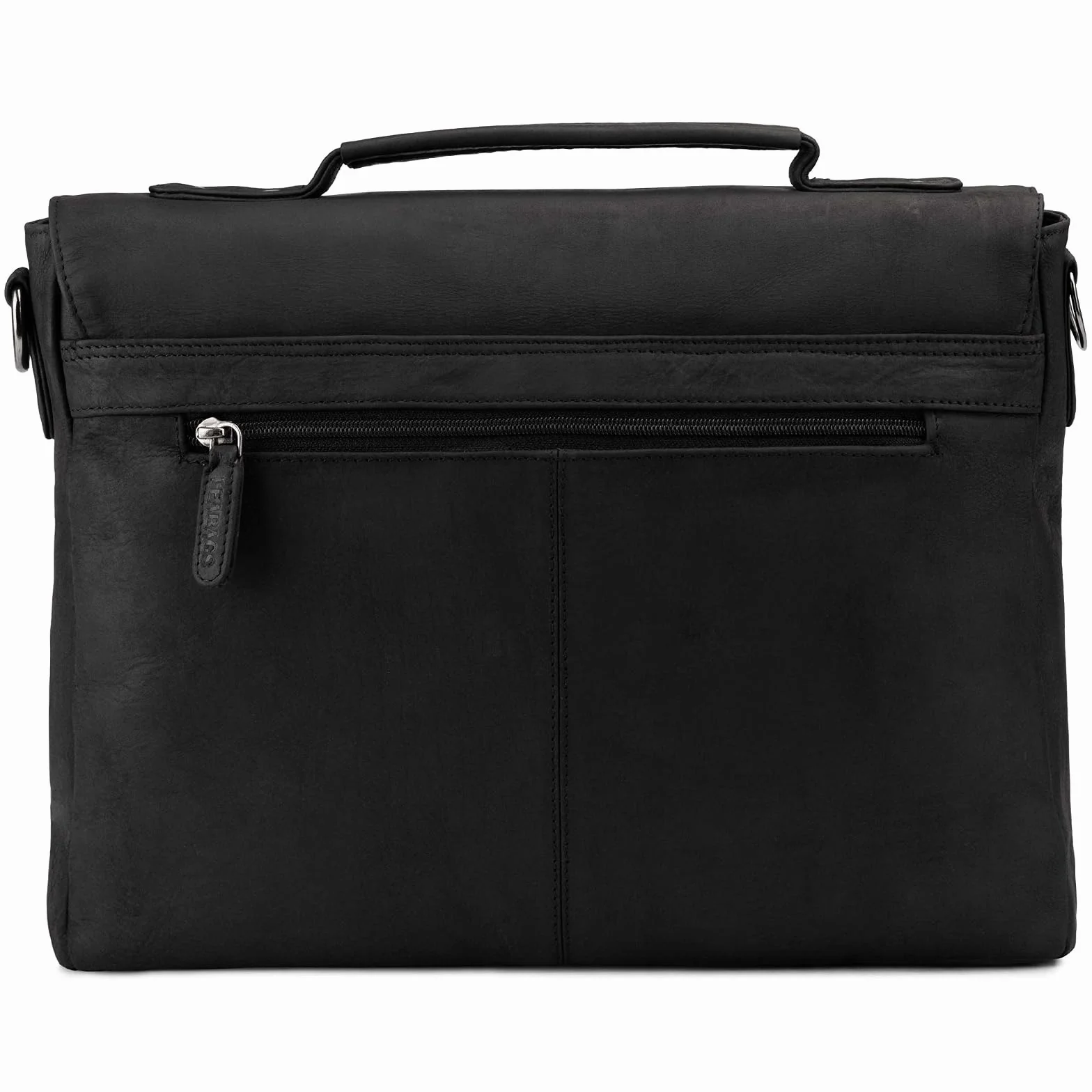 LEABAGS Sac à bandoulière en cuir pour hommes et femmes | Sac pour ordinateur portable jusqu'à 15 pouces | Sangle d'épaule | Sac messager | Sac de travail | Sac d'enseignant