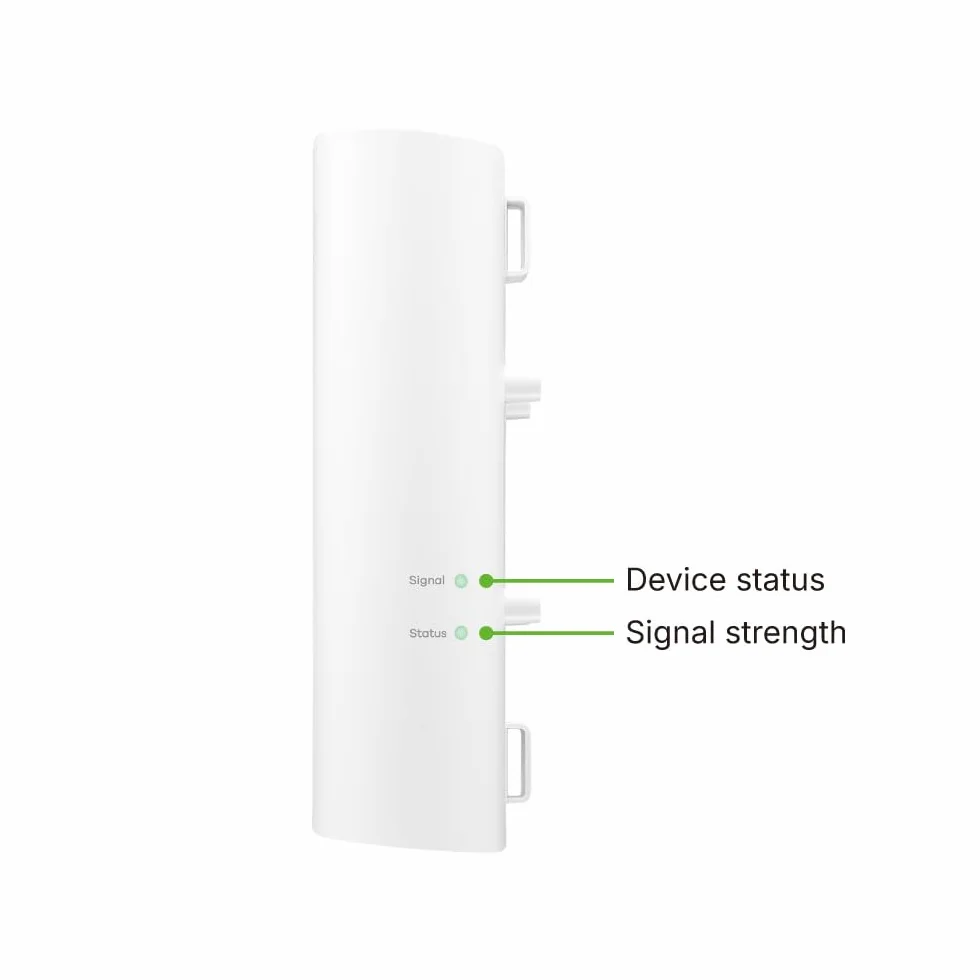 Zyxel FWA70, 5G Outdoor Router | 4 antennes directionnelles 5G/4G jusqu'à 9 dBi, application d'optimisation de signal, K.21 6KV résistante aux surtensions
