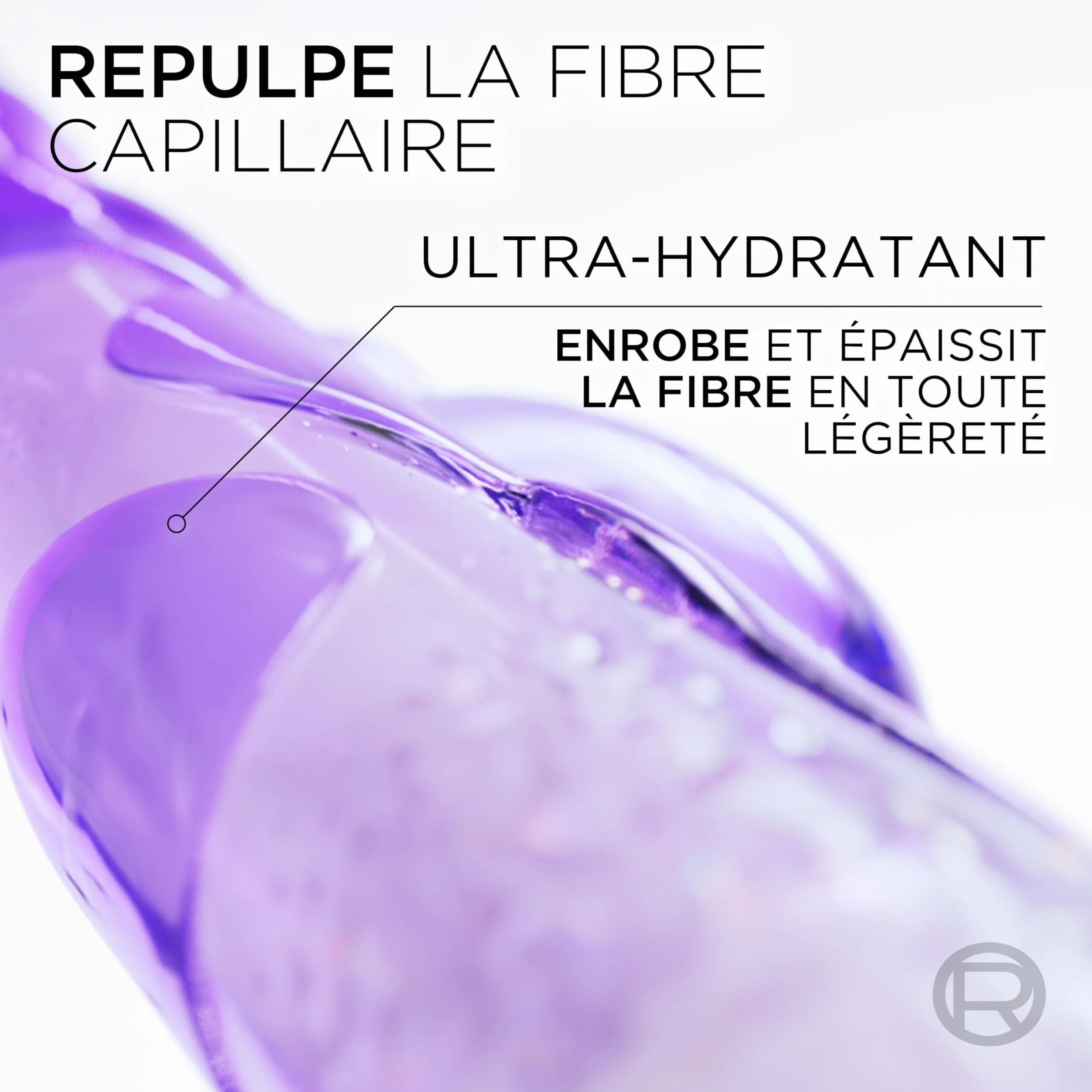 L'Oréal Paris Elseve Hyaluron Repulp Routine Soin Hydratation Intense Cheveux Déshydratés 72H Acide Hyaluronique Shampooing Sérum Masque