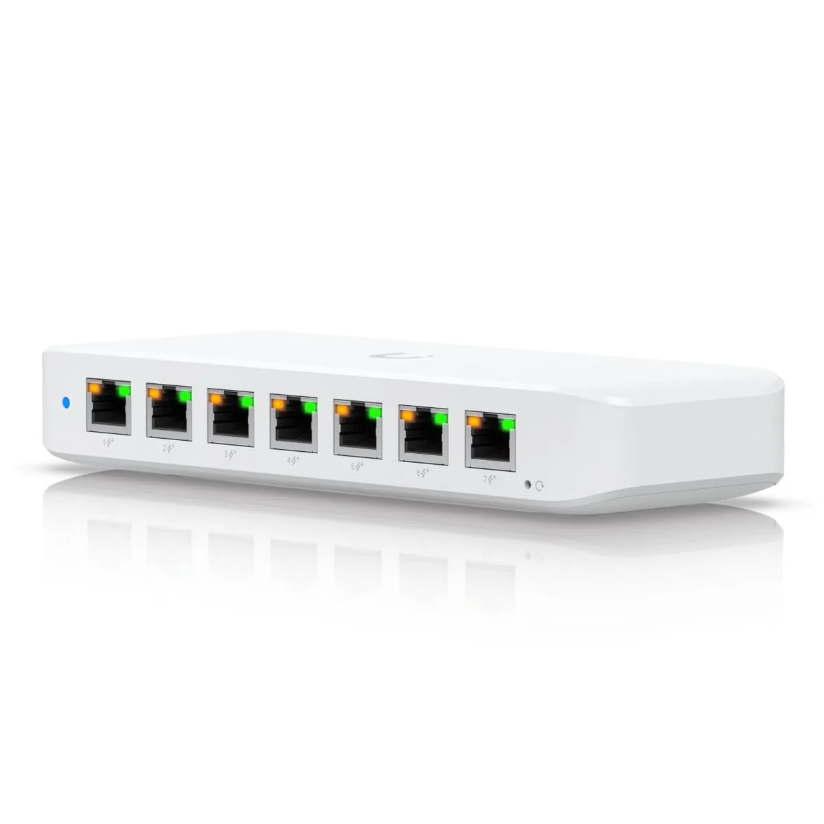 Ubiquiti Unifi UsW-Ultra Poe 8-Port Gigabit Layer2 Switch, PoE-In, 60w Netzteil Switching (usW-UltrA-60w)