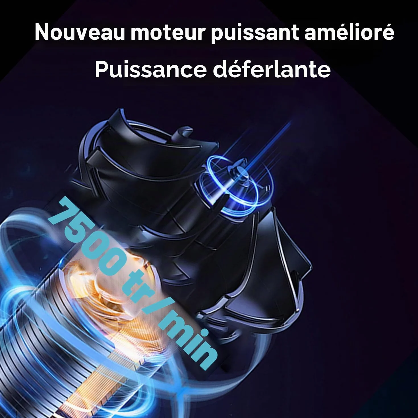 KEMEI 2299 Professionnelle Sans Fil Tondeuse Cheveux Hommes, Tondeuse Barbe Homme électrique, Tondeuse à Lame en T Zéro écartement Pour Homme