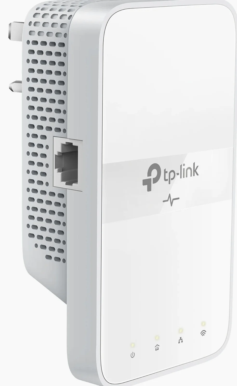 TP-Link TL-WPA7617 AV1000 Kit d'adaptateur CPL Gigabit Passthrough Powerline, Vitesse de Booster WiFi Double Bande jusqu'à 1200 Mbps, Configuration Wi-FI à Une Touche, synchronisation Automatique
