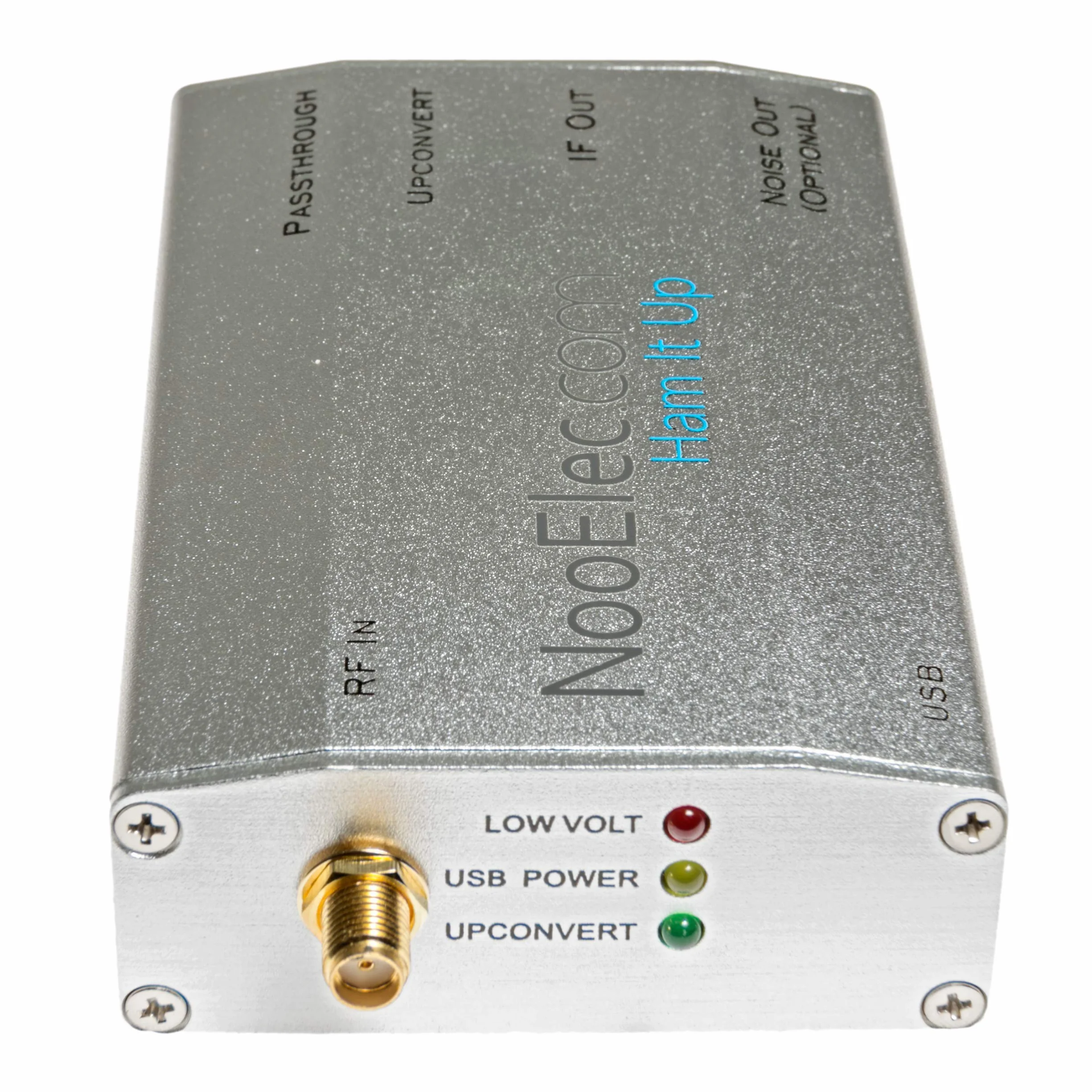 NESDR Smart XTR HF Bundle: Ensemble Radio Défini par Logiciel 300Hz-2.3GHz pour LF/HF/UHF/VHF. Comprend Smart XTR RTL-SDR, Ham It Up Plus Upconverter, 3 Antennes, Balun, et Adaptateurs