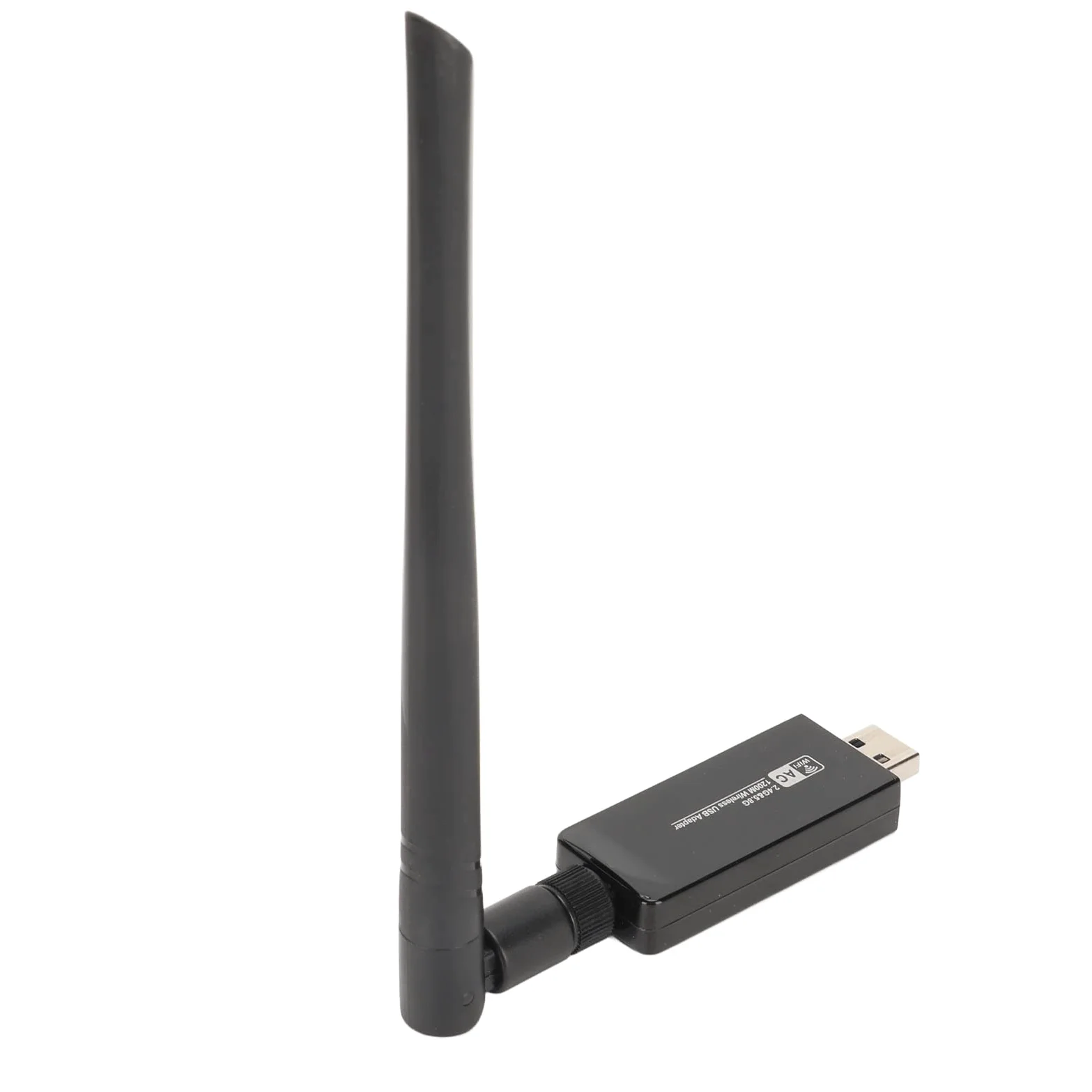 TOPINCN Adaptateur WiFi Double Bande RTL8812AU, Carte Réseau sans Fil USB 3.0 1200M pour Ordinateur de Bureau, Vitesse 11n 11AC, Matériau ABS