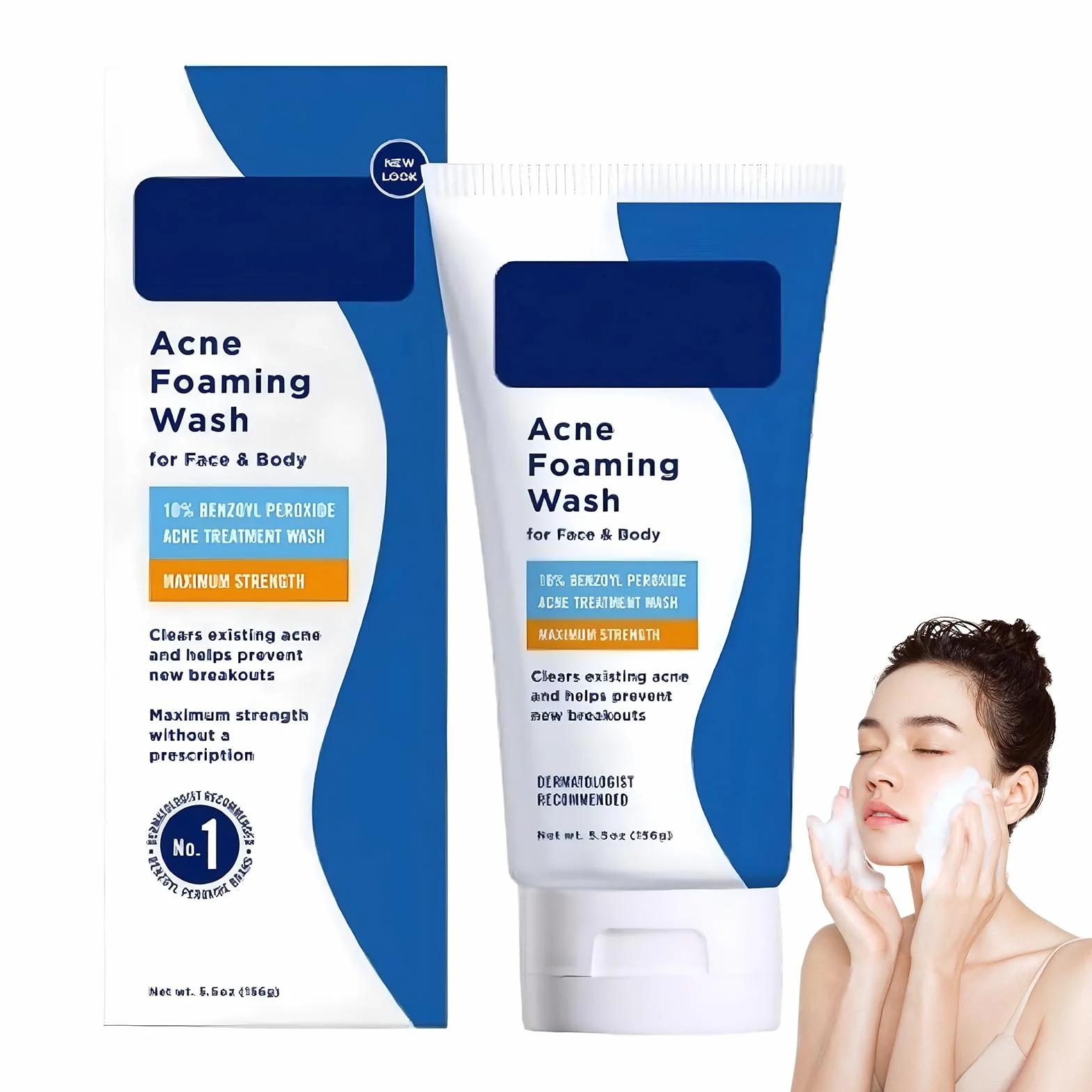 Akne Clean Foam Cleanser 156 g Acne Foaming Wash Mousse nettoyante visage
