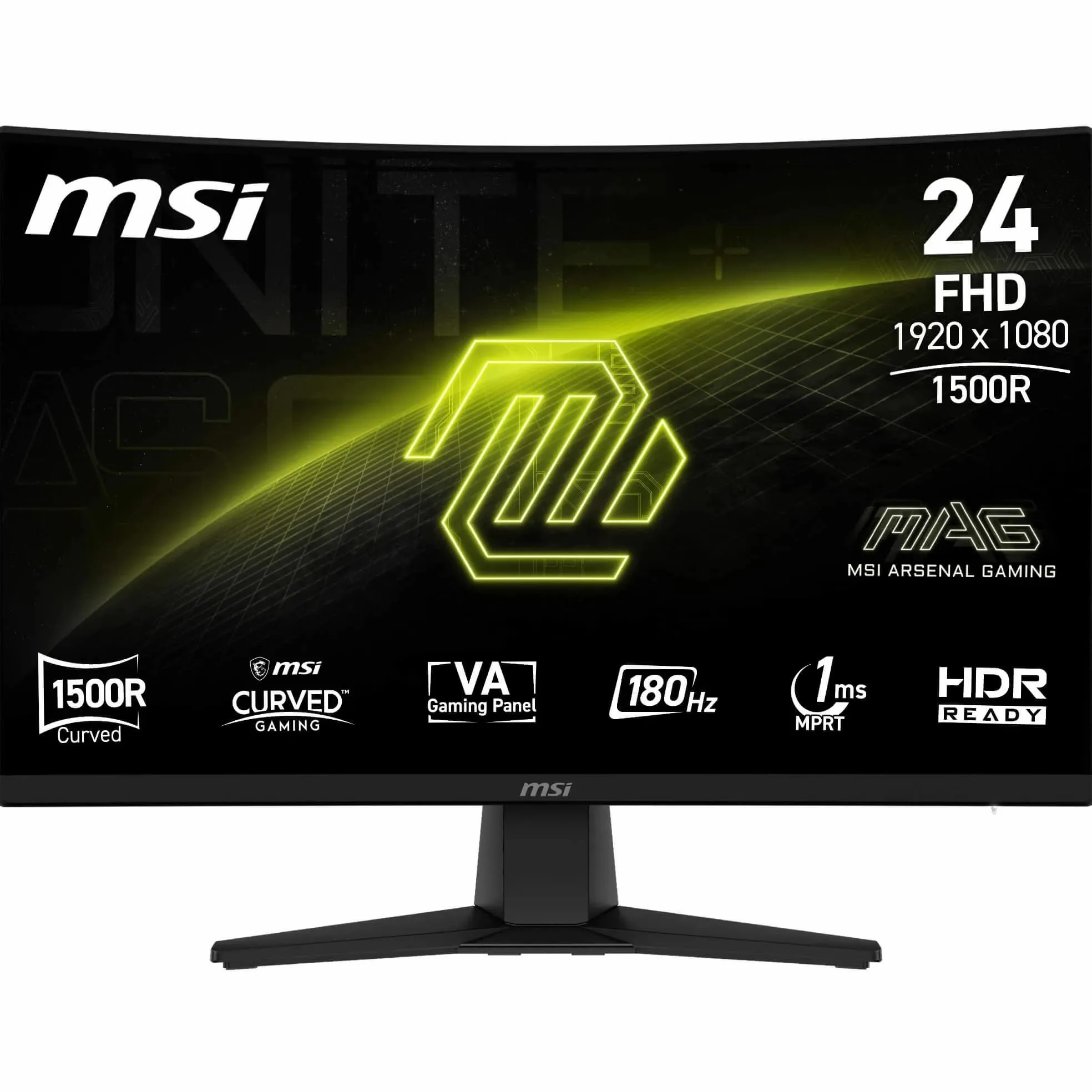 MSI MAG 242CA Écran Gaming incurvé 23.6" FHD