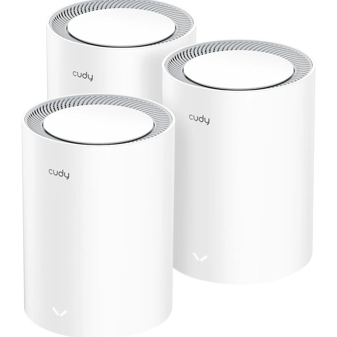 Cudy BE3600 Gigabit Wi-FI 7 Système Mesh, 270 m², M3600 3-Pack | Wi-Fi 7 double bande 2882 + 688 Mbps, 3 ports GbE, réseau maillé sans interruption, VPN WireGuard/OpenVPN/IPsec, MLO