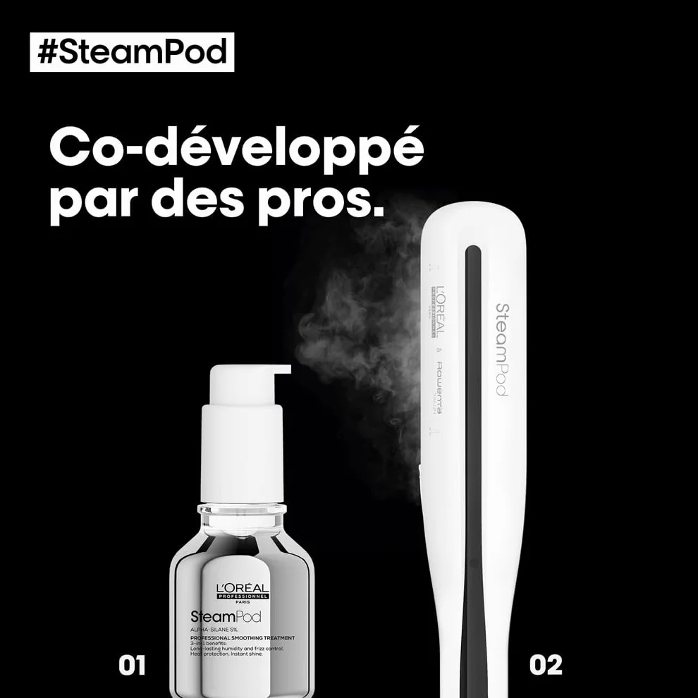 L'Oréal Professionnel STEAMPOD 3 Lisseur Vapeur 2-En-1