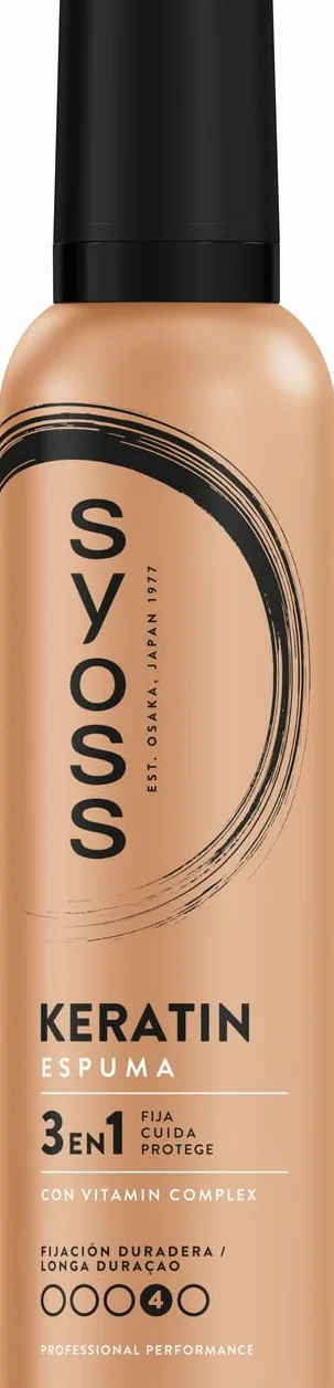 Syoss Keratin Mousse souple et brillante 250 ml