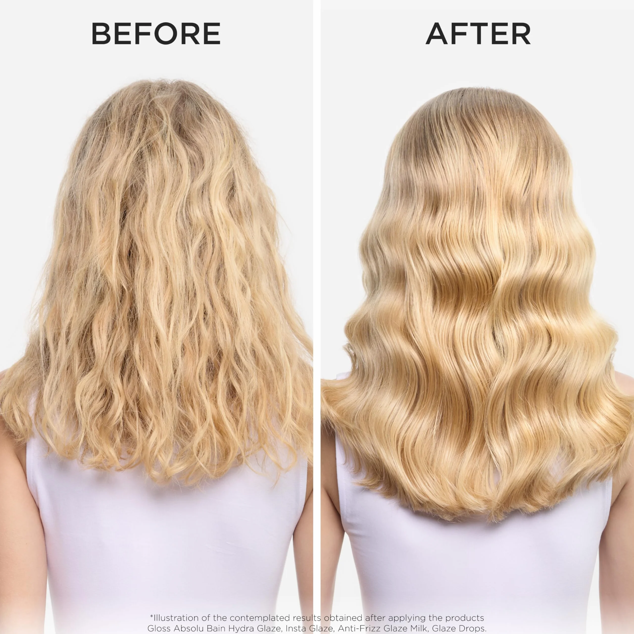 KÉRASTASE Gloss Absolu Fondant Insta Glaze Après-Shampoing Brillance Cheveux Ternes Acide Hyaluronique Acide Glycolique Rose Sauvage Cheveux Longs Frisottis