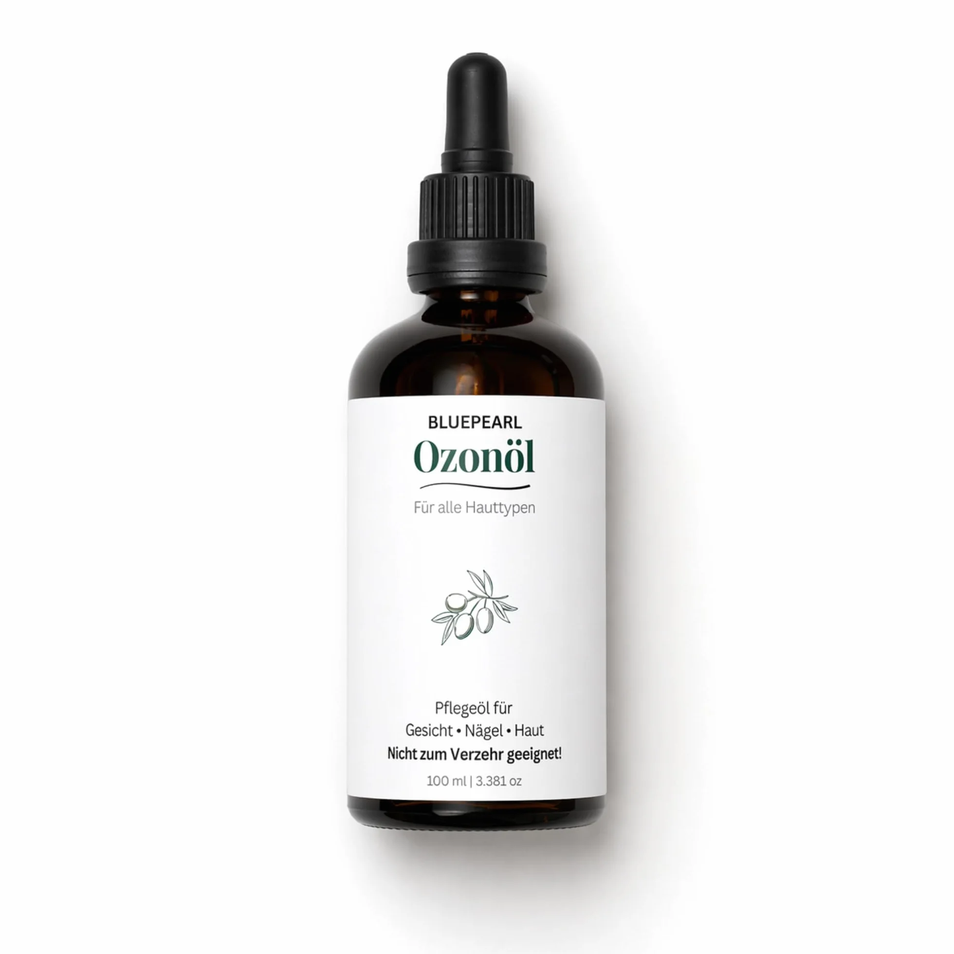 Huile d'ozone 100 ml – Huile d'olive naturelle avec ozone contre l'acné et les imperfections