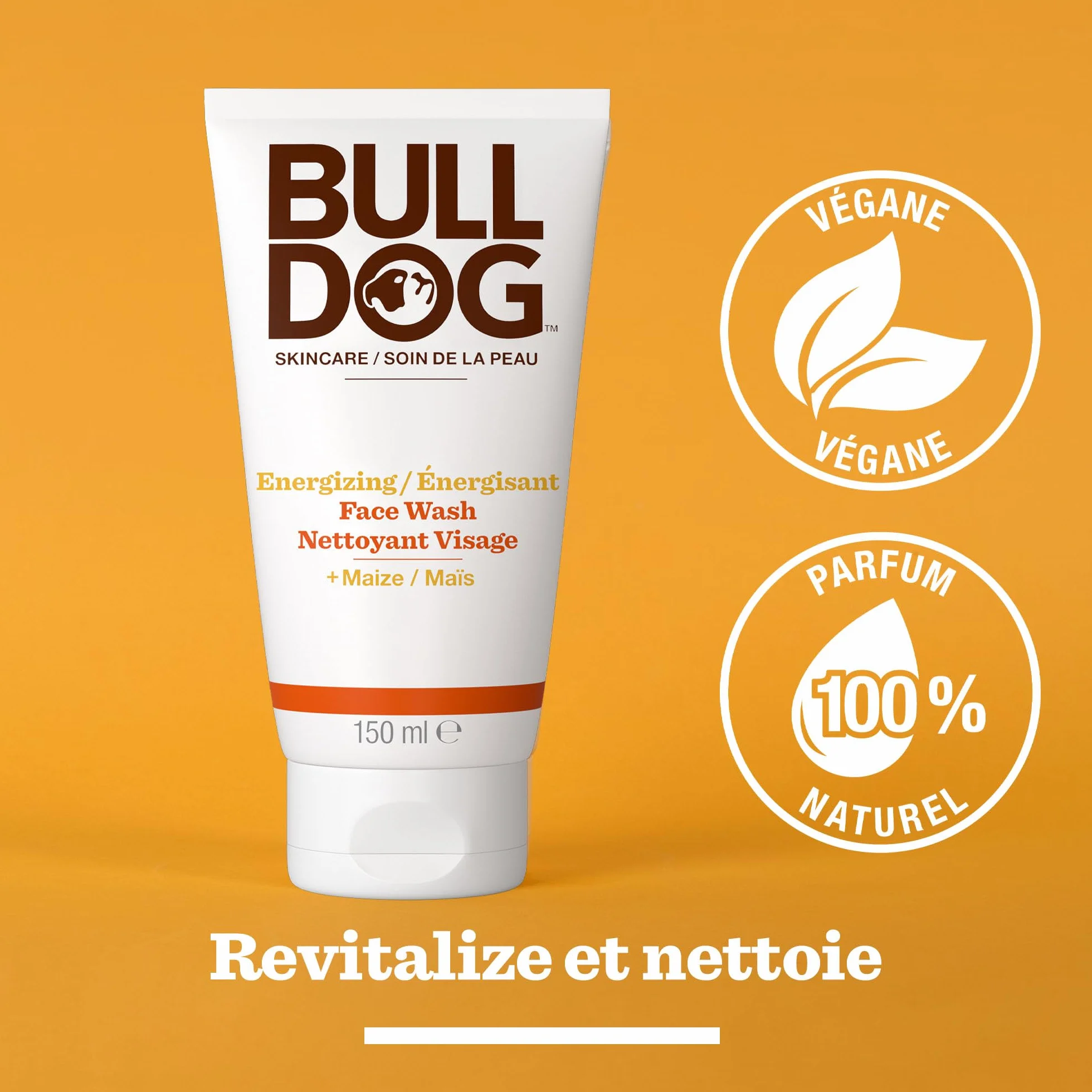 Bulldog Nettoyant Visage Energizing 150ml
