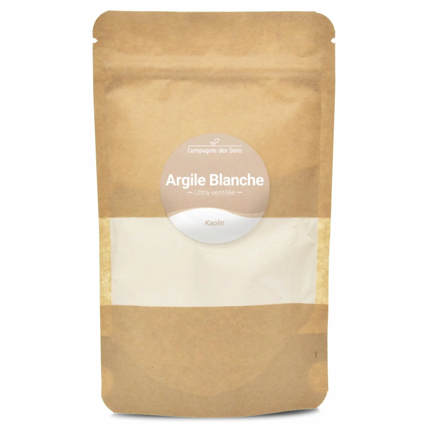 Argile Blanche Kaolinite Poudre ultra-ventilée 100g qualité Premium cosmétique maison