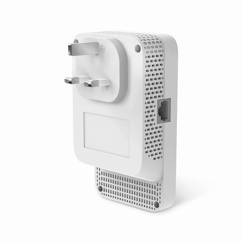 TP-Link TL-WPA7617 AV1000 Kit d'adaptateur CPL Gigabit Passthrough Powerline, Vitesse de Booster WiFi Double Bande jusqu'à 1200 Mbps, Configuration Wi-FI à Une Touche, synchronisation Automatique