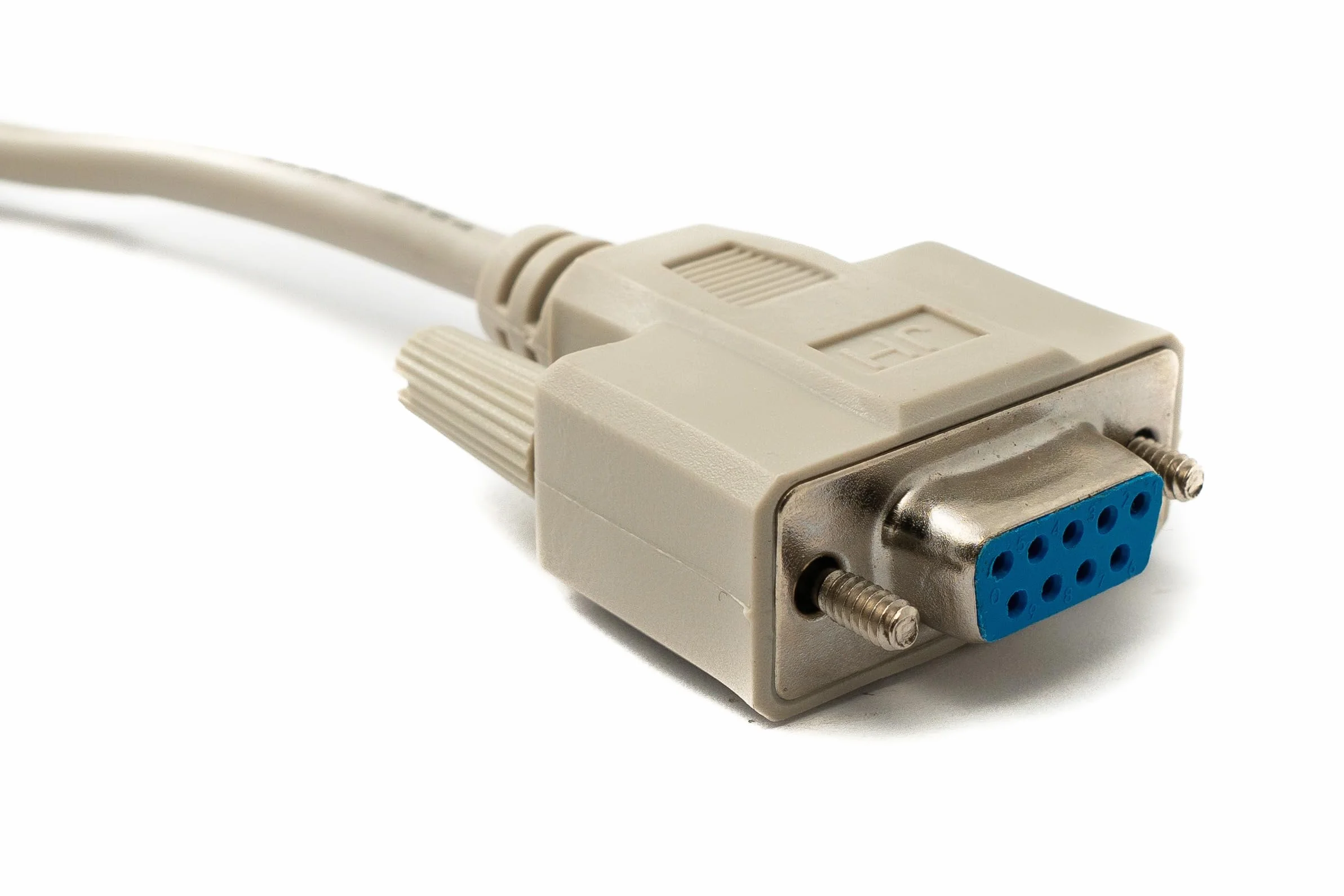 Przewód RS232 DB9 3 m 9 broches femelle-femelle System-S D Sub Adaptateur Gris