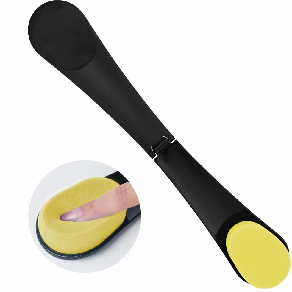 LOPHE Applicateur Dos Autobronzant à Manche Longue pour Femmes et Hommes, Jaune