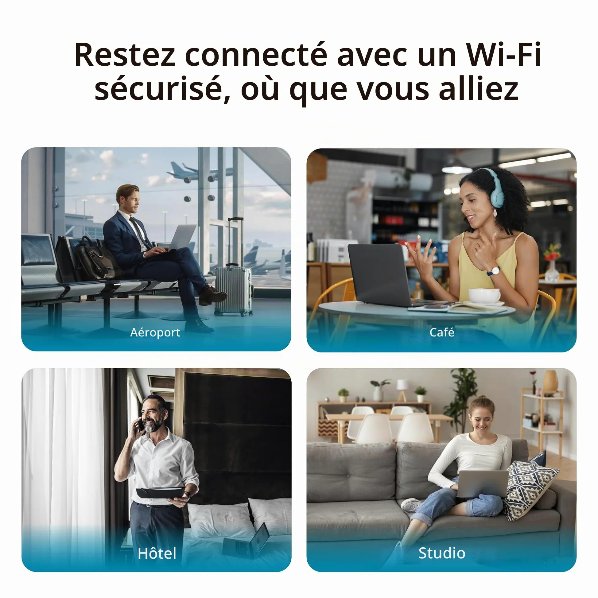 D-Link DBR-330 Routeur de Voyage Wi-FI 6 AX3000 – Hotspot Gigabit Double Bande Portable, Accès Sécurisé VPN, Alimentation USB-C, Partage de Fichiers microSD/USB, Prise en Charge WISP & Hotspot 4G/5G