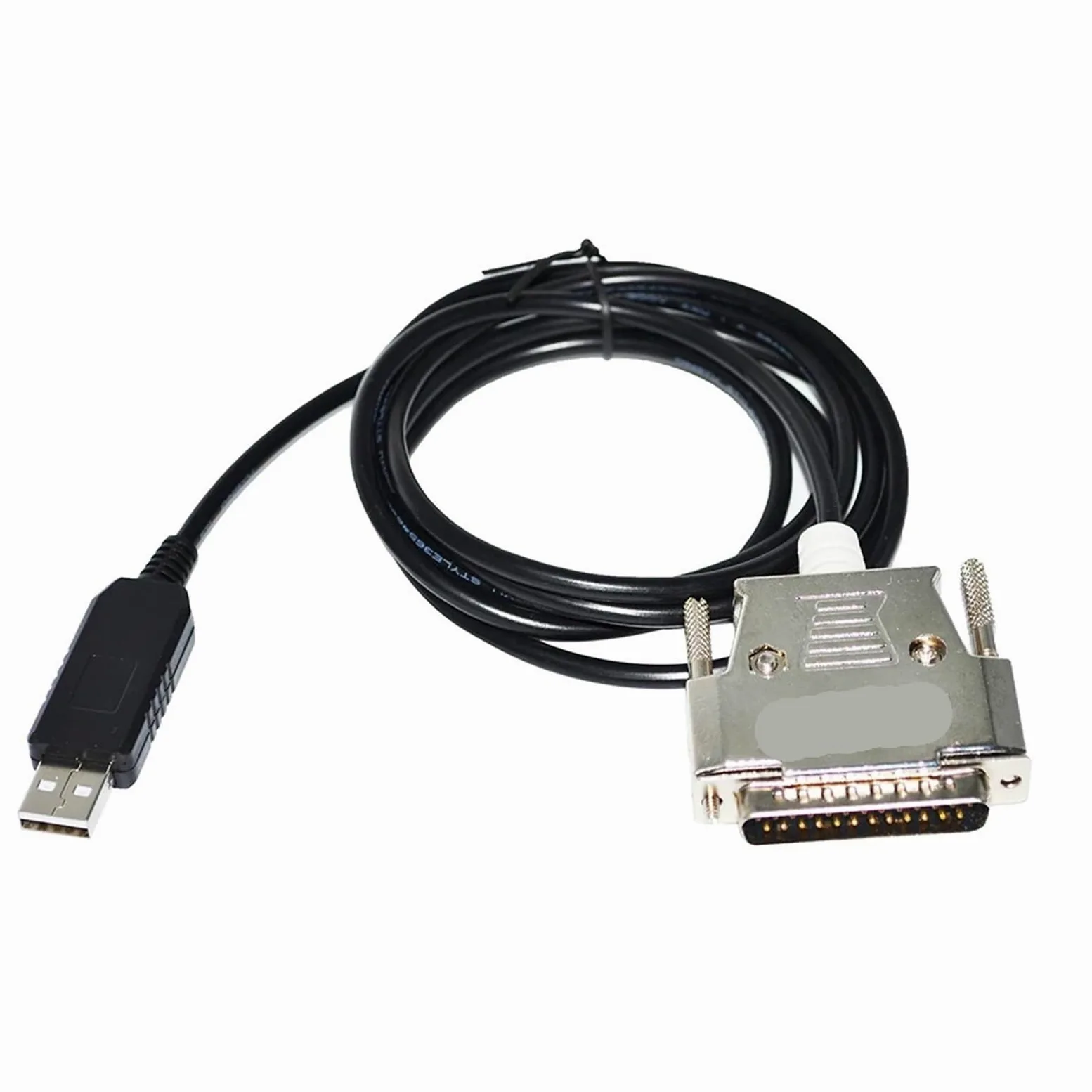 Adaptateur USB vers D-SUB 25 P DB25 MÂLE RS232 CÂBLE DE Communication(5m)