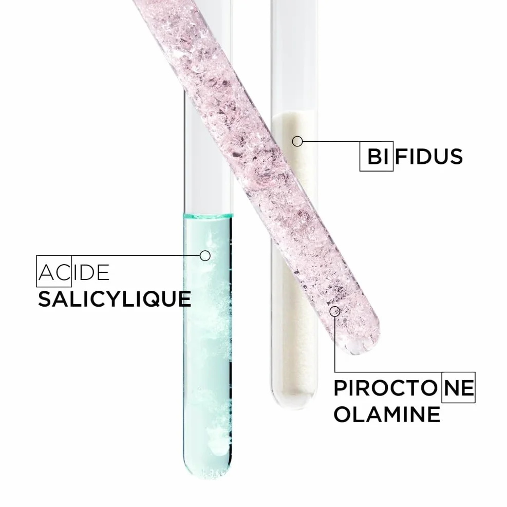 Kerastase Symbiose Bain Crème Pureté Shampoing Antipelliculaire 250 ml Acide Salicylique Sans Silicone Cuir Chevelu Gras Sensible