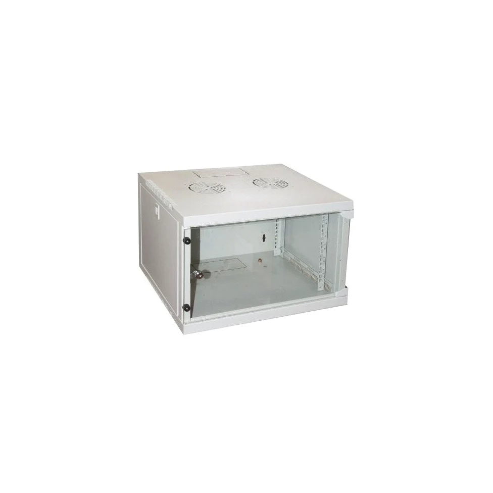 LINK LK1907UG Armoire Rack 19" 6 unités murales pour réseaux 350 x 540 x 450 mm, Gris