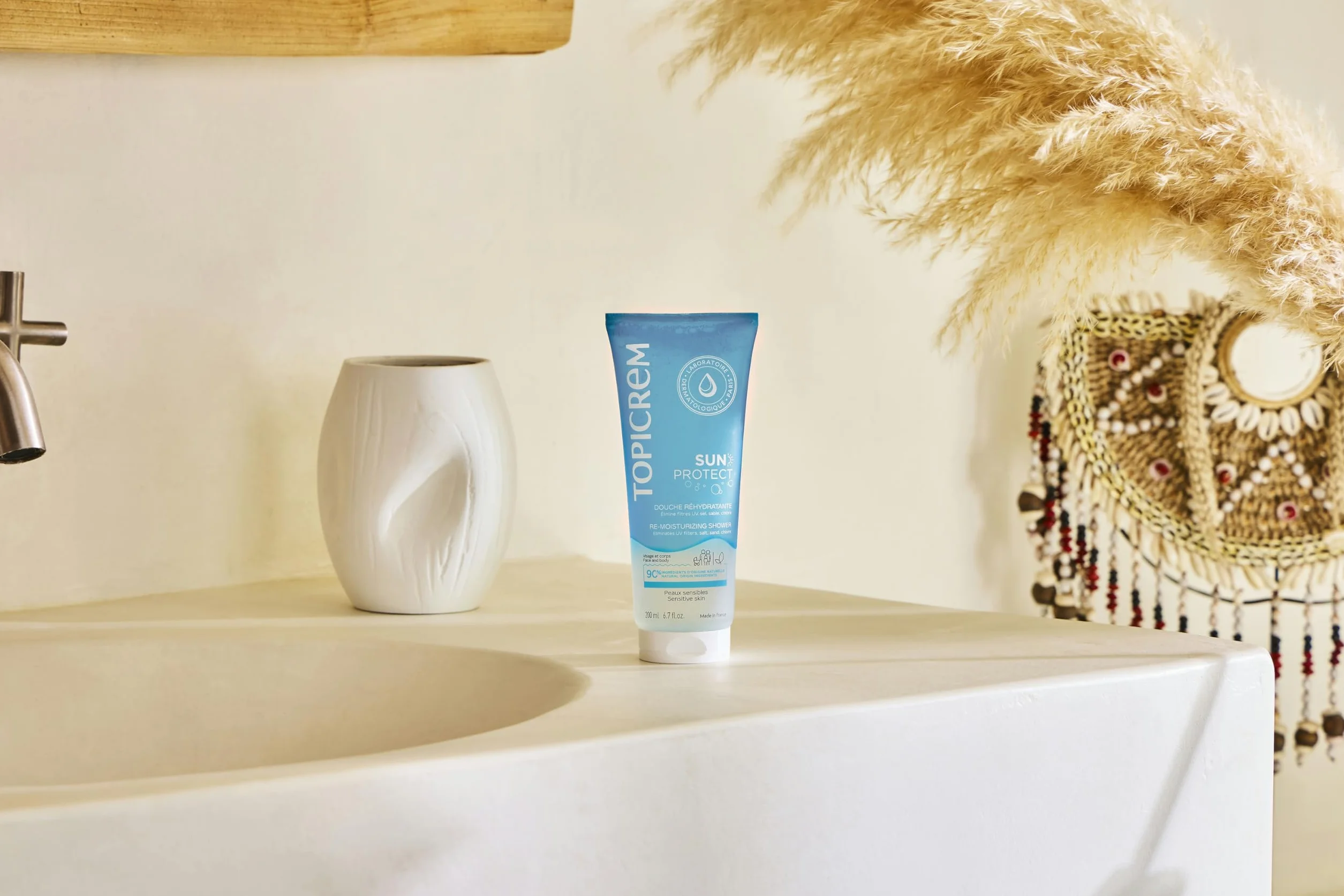 Topicrem Sun Protect Gel Douche Après-Soleil Réhydratant 200 ml