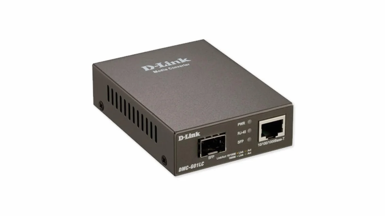 D-Link DMC-G01LC Convertisseur de média standalone 10/100/1000Mbps vers SFP