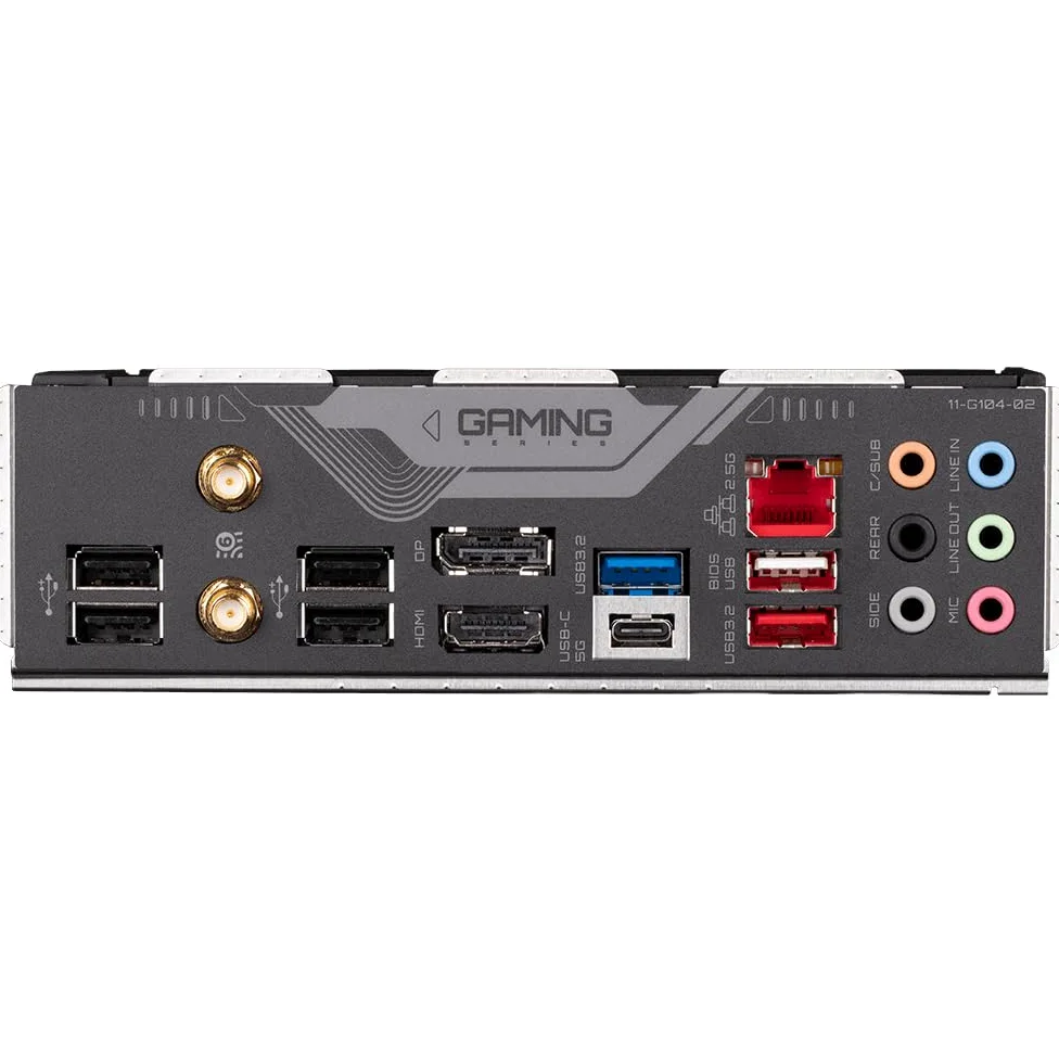GIGABYTE B760 Gaming X AX Carte Mère - Compatible avec Les processeurs Intel Core 14e génération, VRM numérique 8+1+1 Phases, jusqu'à 7600MHz DDR5 (OC), 3X PCIe 4.0 M.2, Wi-FI 6E, 2.5GbE LAN